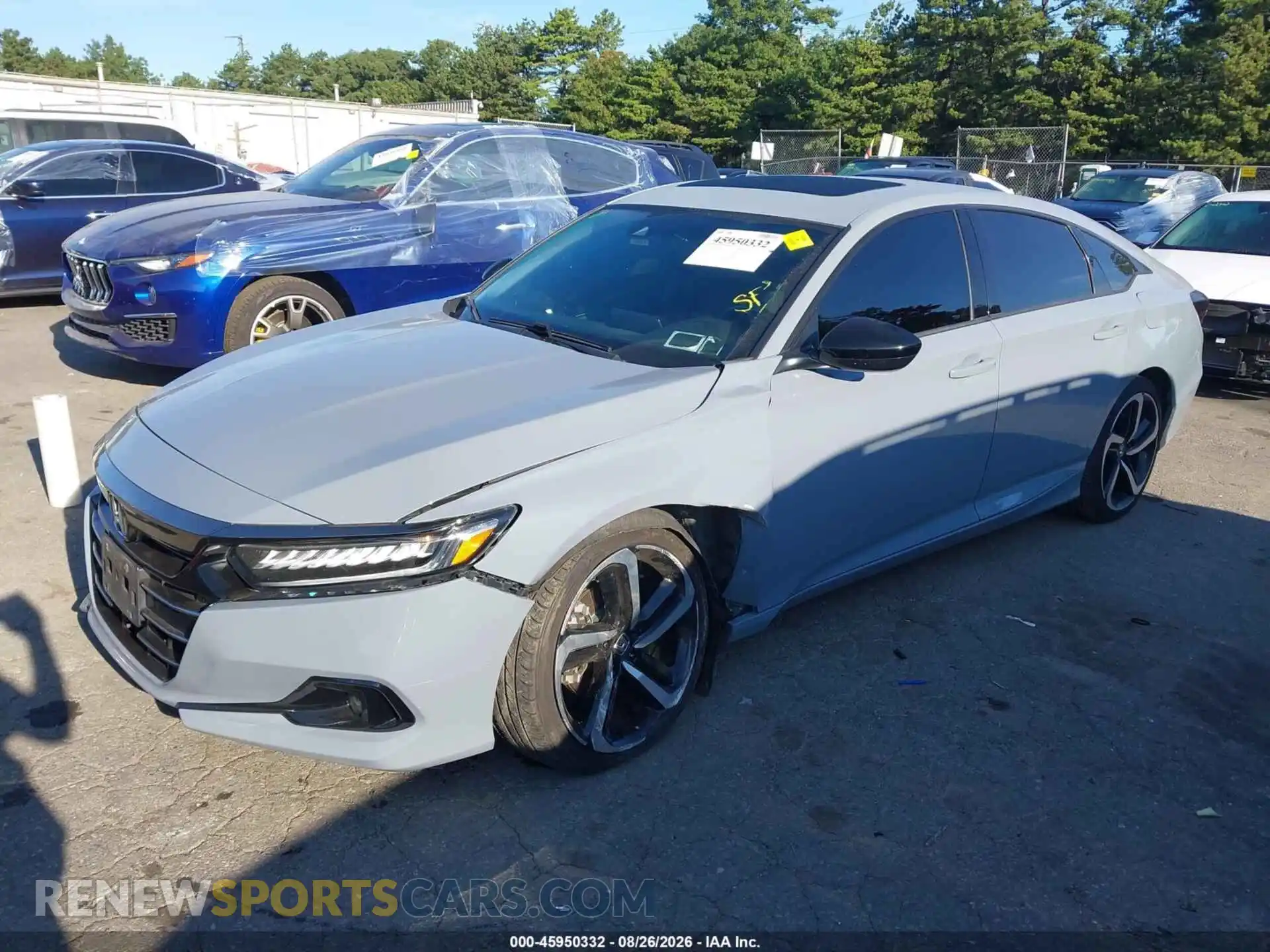 2 Photograph of a damaged car 1HGCV2F31MA022960 HONDA ACCORD 2021