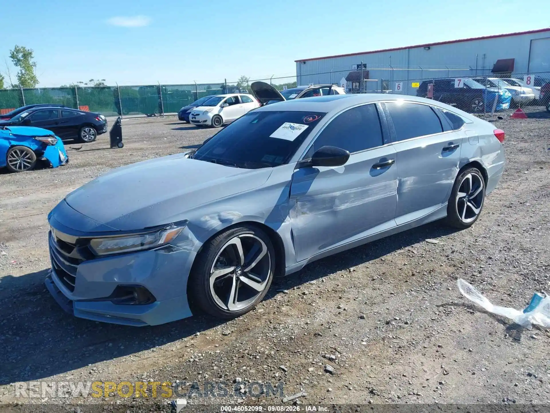2 Photograph of a damaged car 1HGCV2F31MA027785 HONDA ACCORD 2021