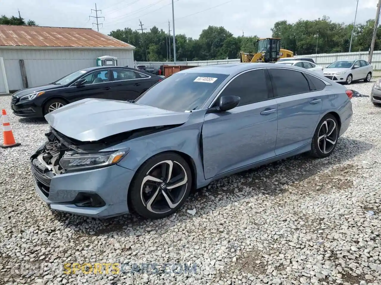 1 Photograph of a damaged car 1HGCV2F31MA030718 HONDA ACCORD 2021