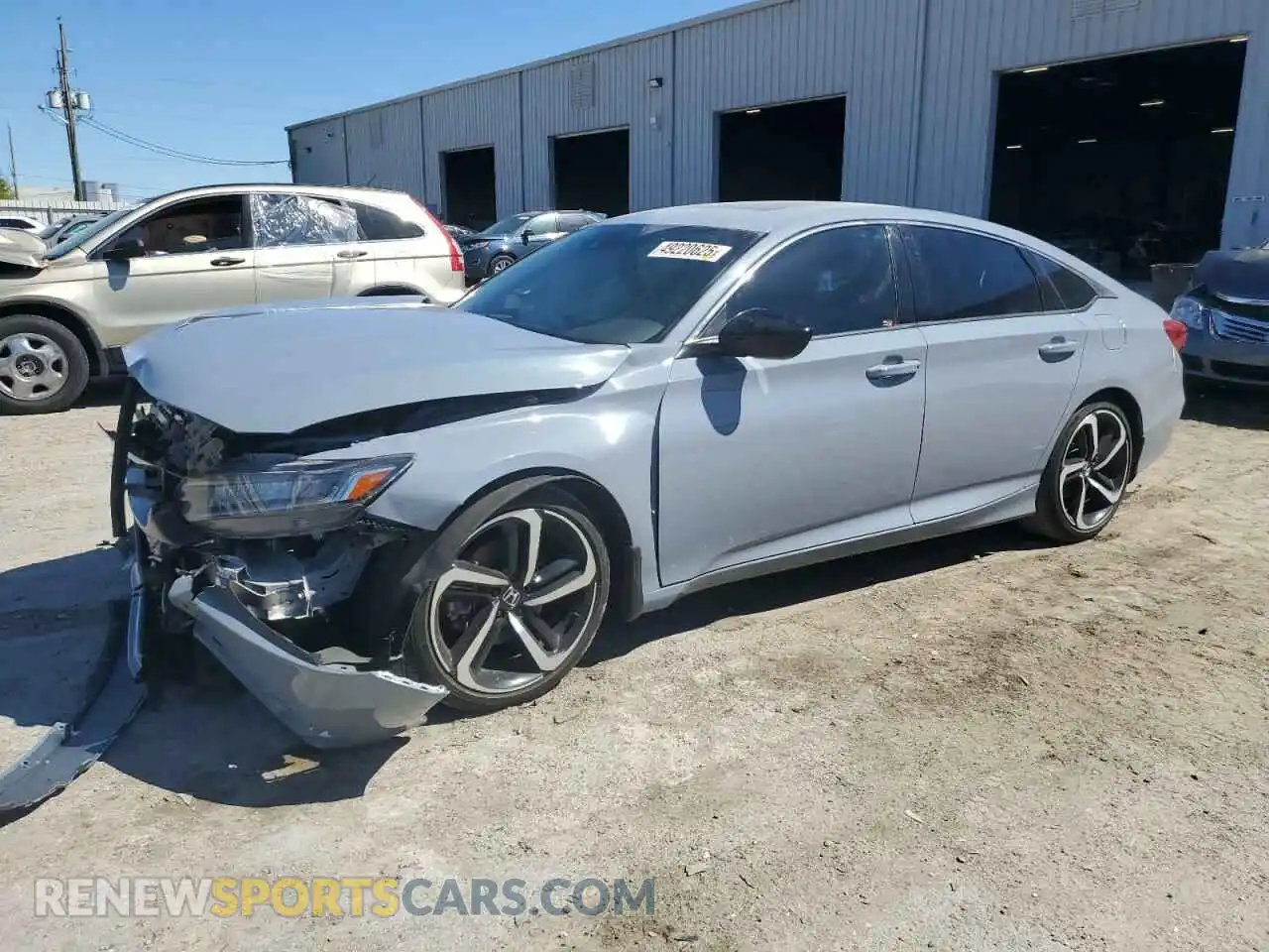 1 Photograph of a damaged car 1HGCV2F31MA034204 HONDA ACCORD 2021