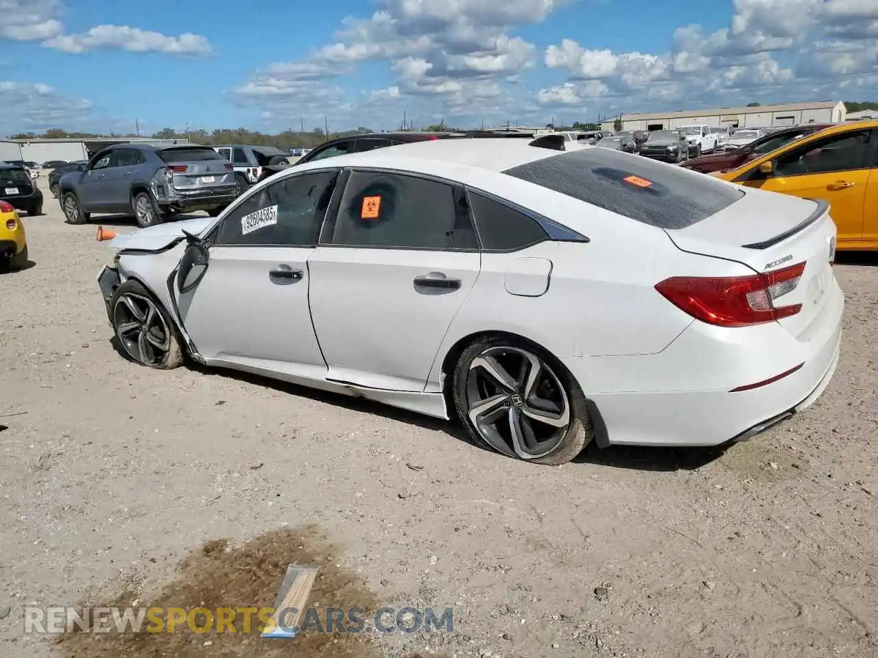2 Photograph of a damaged car 1HGCV2F32MA011515 HONDA ACCORD 2021