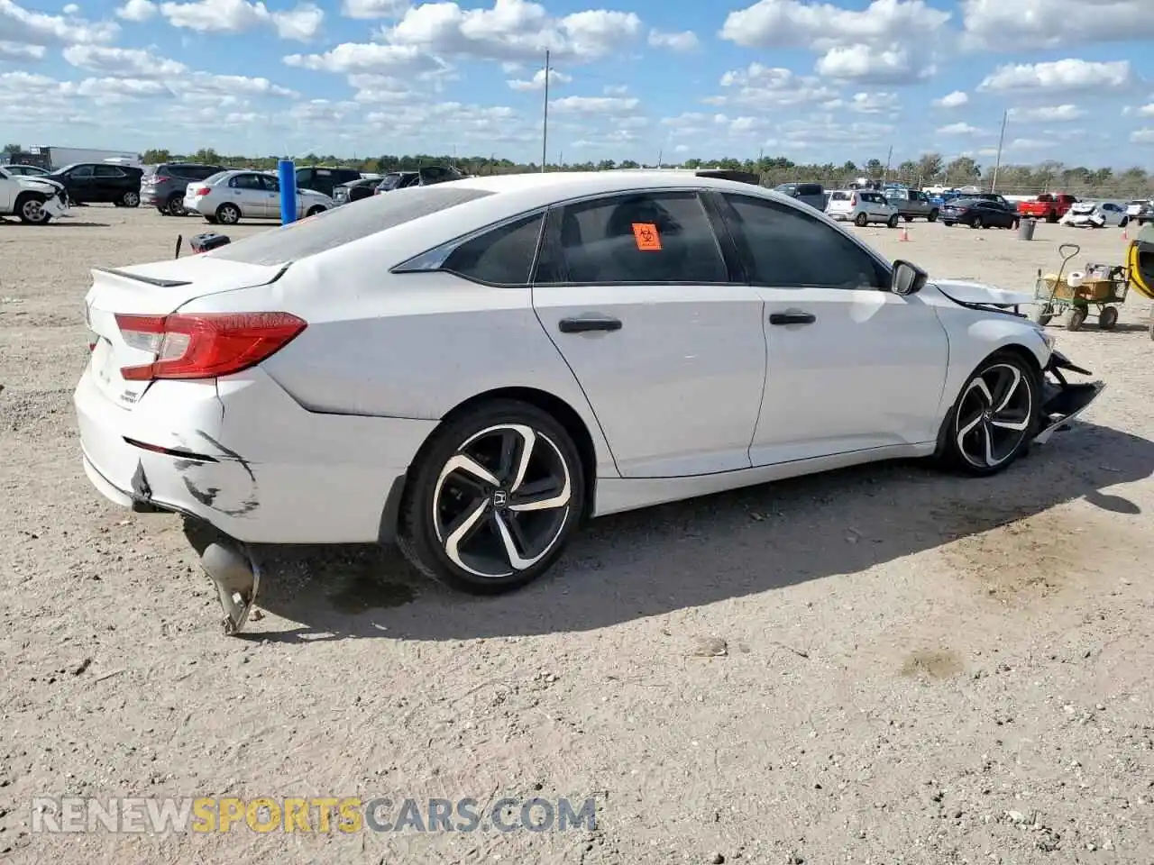 3 Photograph of a damaged car 1HGCV2F32MA011515 HONDA ACCORD 2021