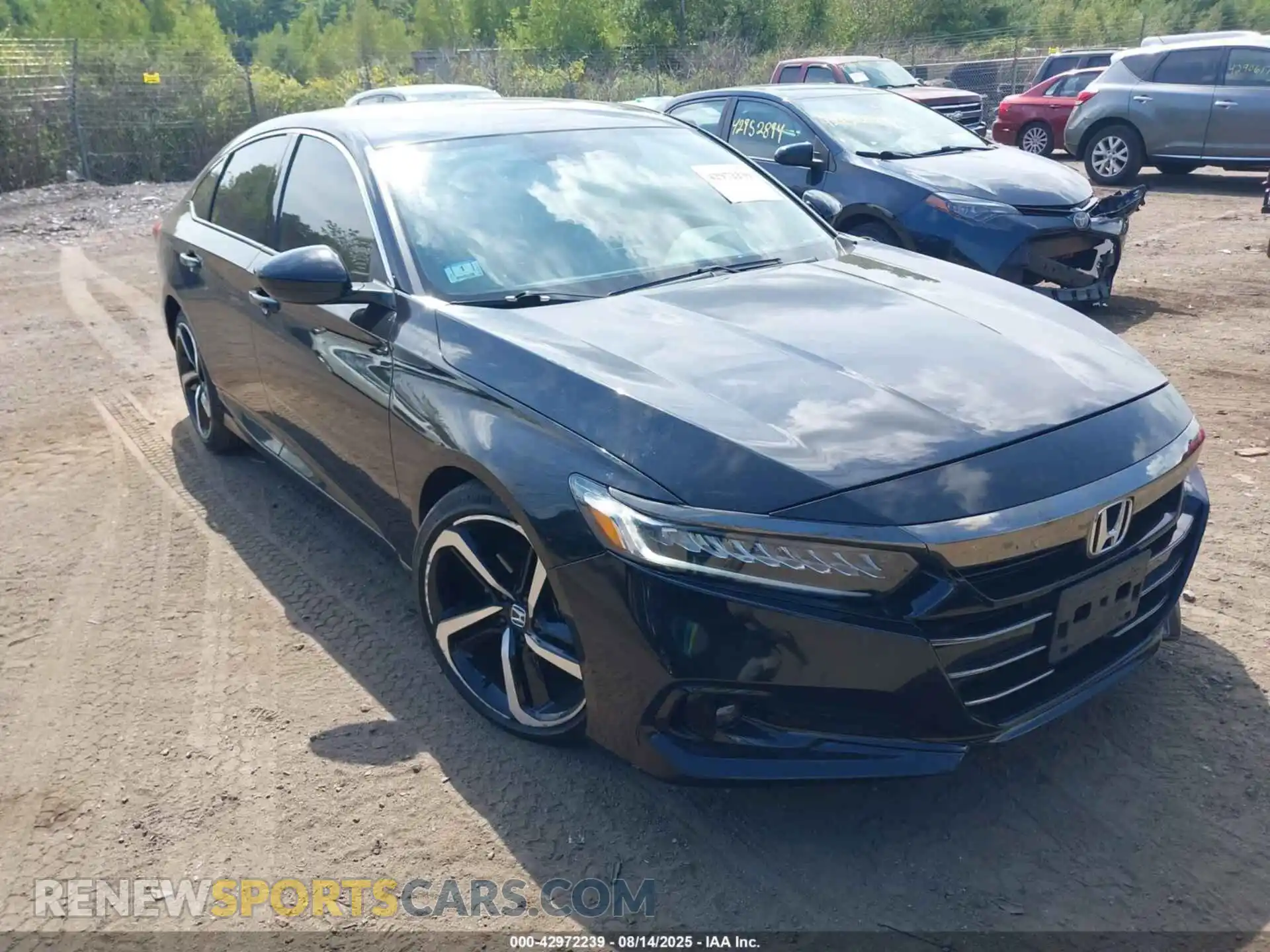 1 Photograph of a damaged car 1HGCV2F32MA014205 HONDA ACCORD 2021