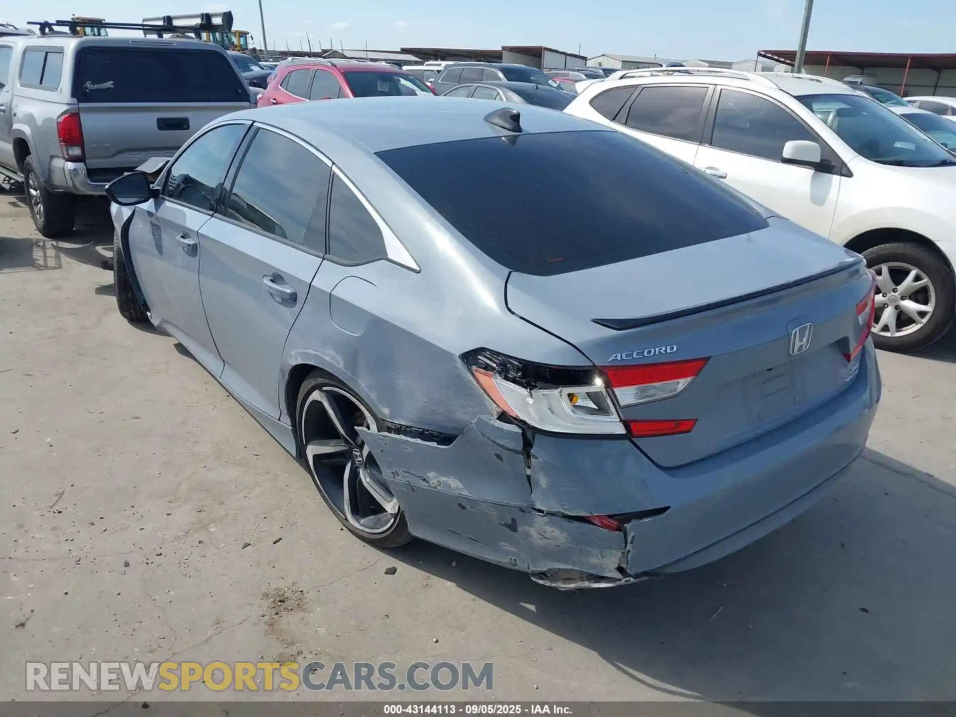 3 Photograph of a damaged car 1HGCV2F32MA016570 HONDA ACCORD 2021