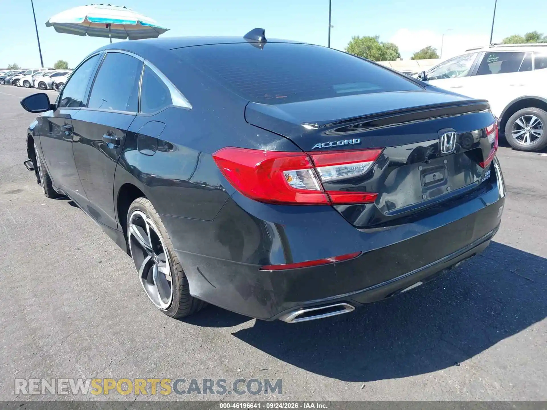 3 Photograph of a damaged car 1HGCV2F32MA018934 HONDA ACCORD 2021