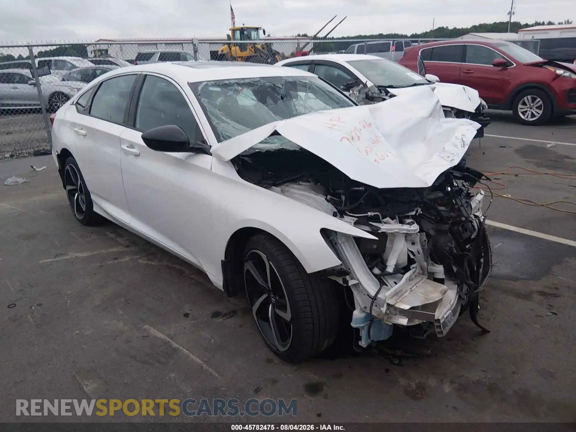 1 fotografías del automóvil dañado 1HGCV2F32MA020649 HONDA ACCORD 2021