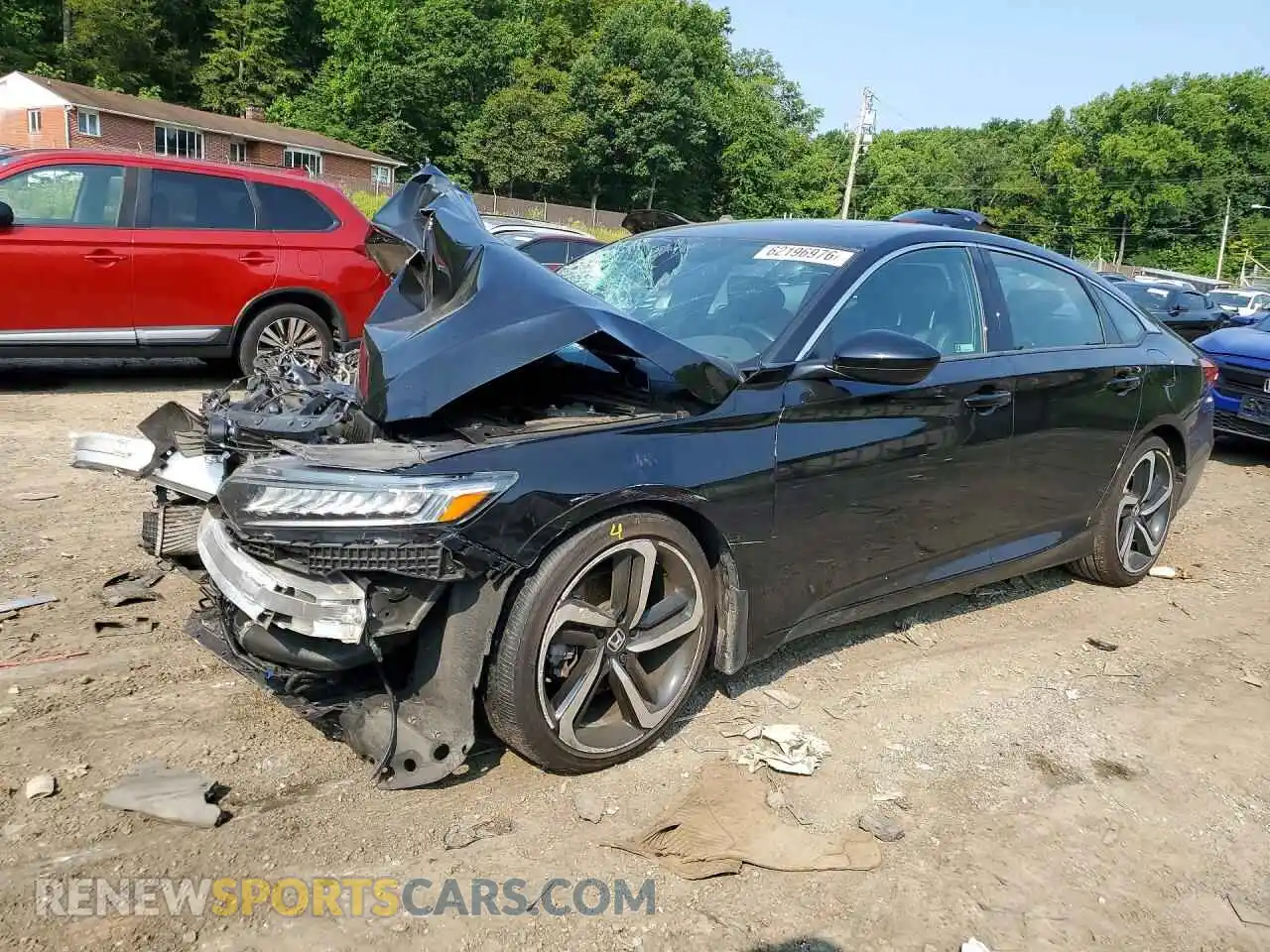 1 fotografías del automóvil dañado 1HGCV2F32MA023308 HONDA ACCORD 2021