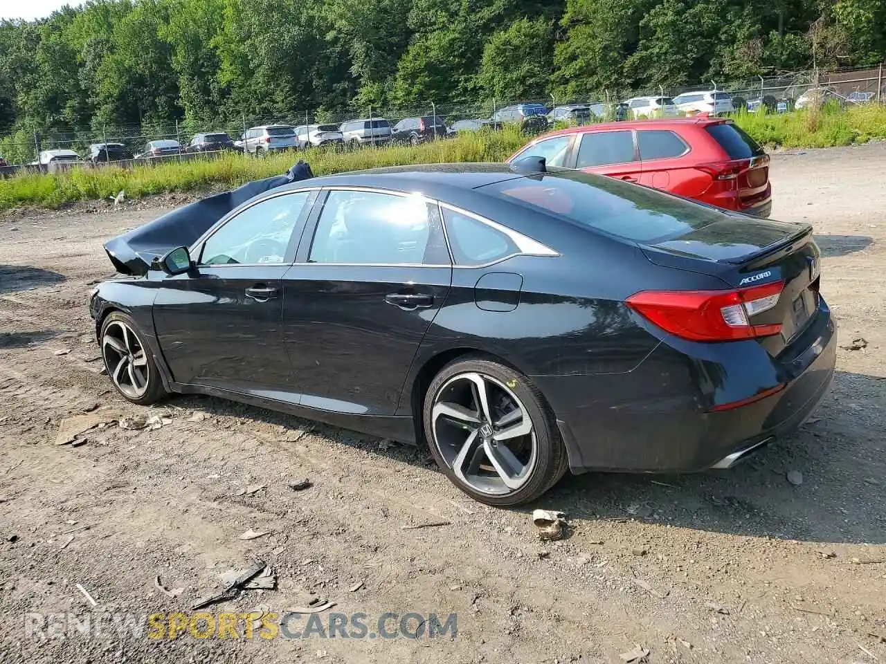 2 fotografías del automóvil dañado 1HGCV2F32MA023308 HONDA ACCORD 2021