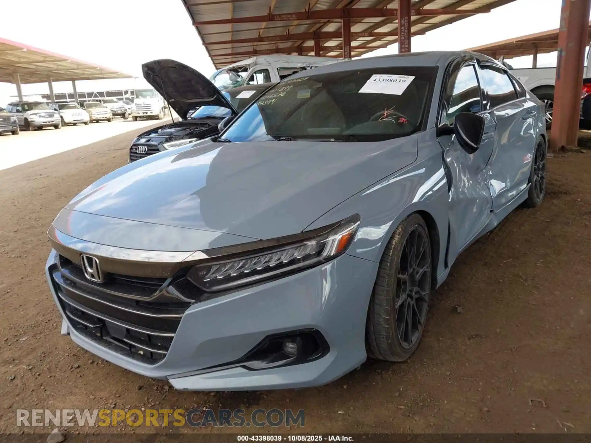 2 Photograph of a damaged car 1HGCV2F32MA023891 HONDA ACCORD 2021