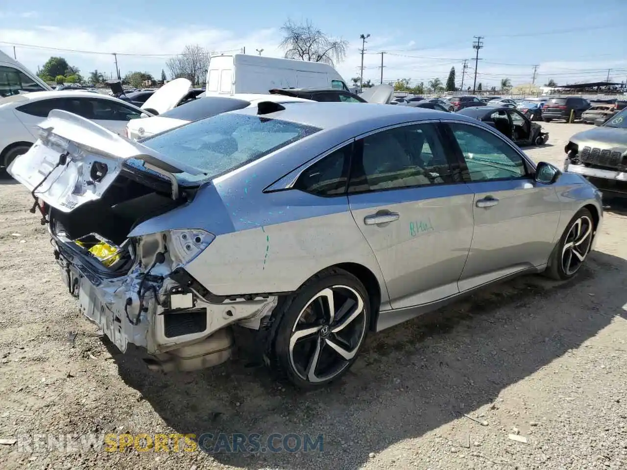 3 fotografías del automóvil dañado 1HGCV2F32MA028590 HONDA ACCORD 2021