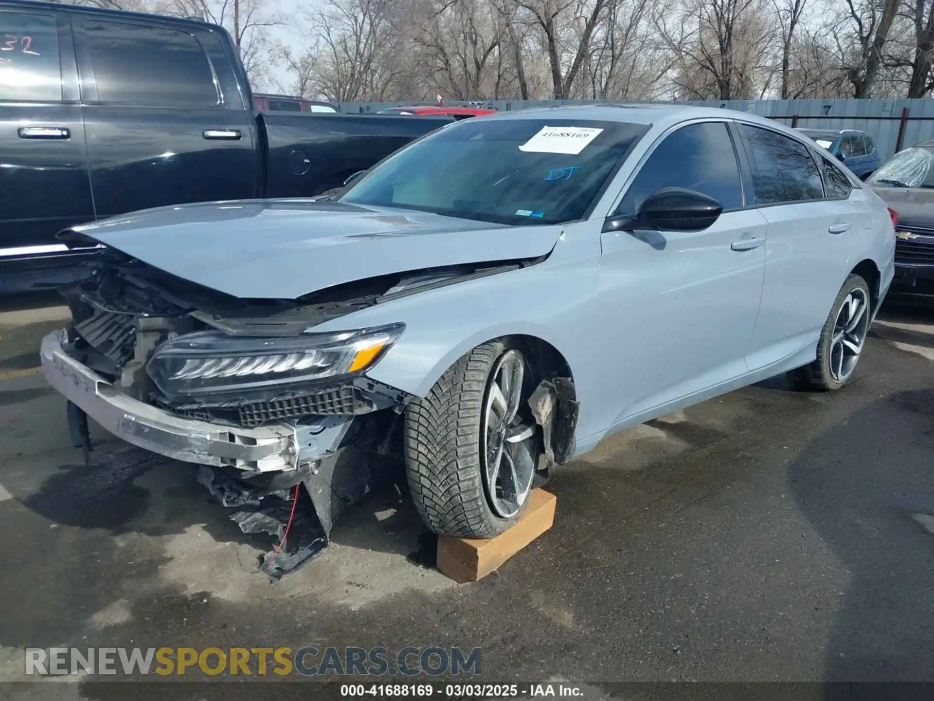 2 Photograph of a damaged car 1HGCV2F32MA030436 HONDA ACCORD 2021