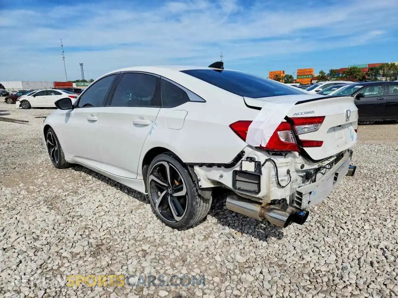 2 fotografías del automóvil dañado 1HGCV2F32MA031862 HONDA ACCORD 2021