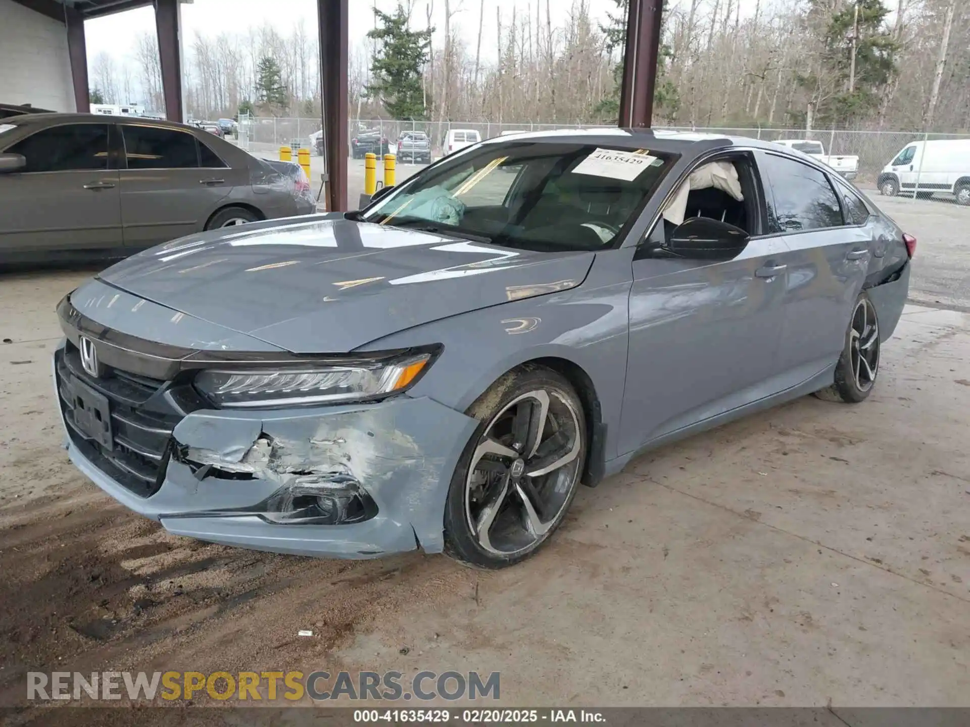 2 fotografías del automóvil dañado 1HGCV2F33MA003519 HONDA ACCORD 2021