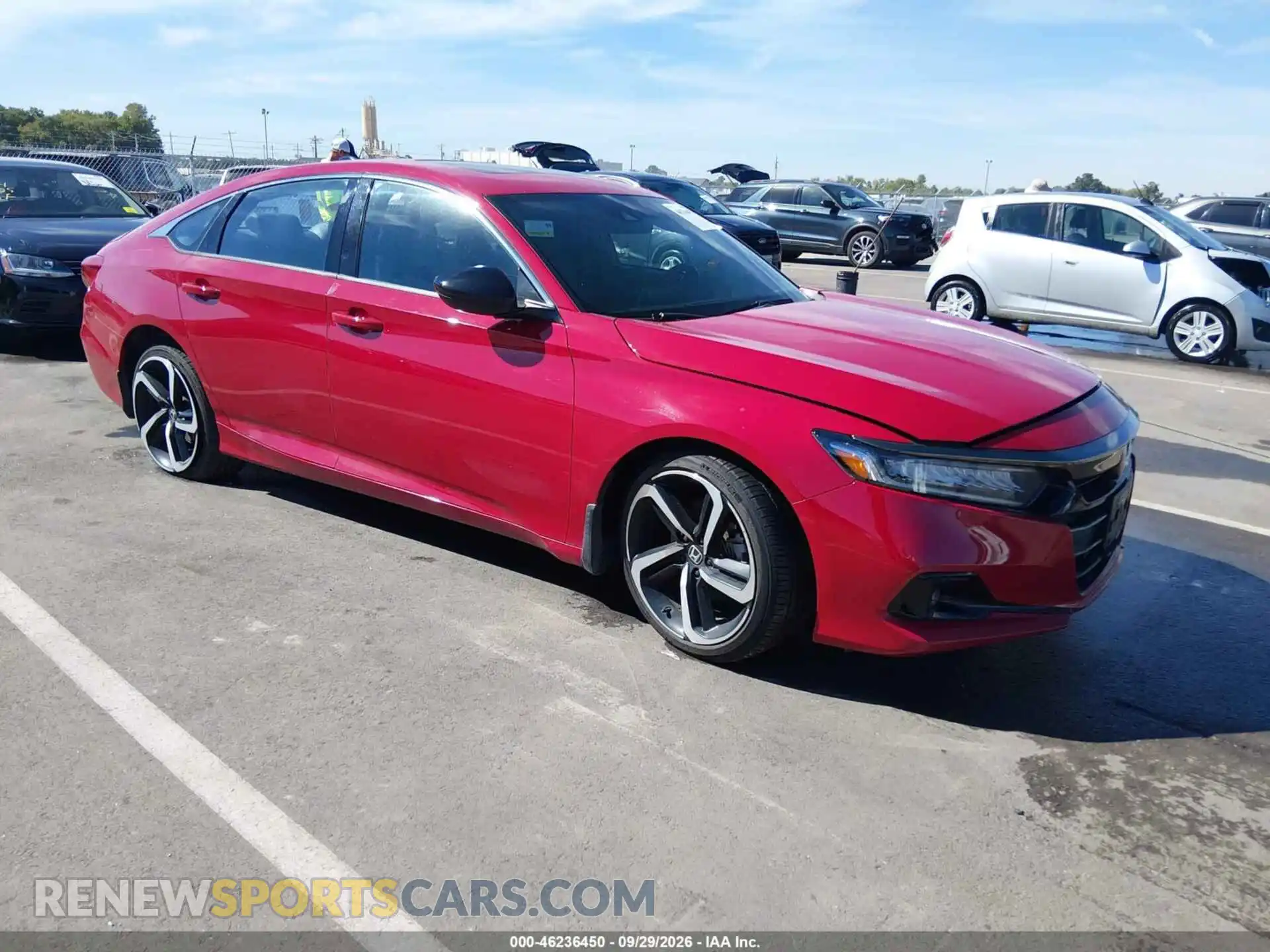 1 Photograph of a damaged car 1HGCV2F33MA006209 HONDA ACCORD 2021