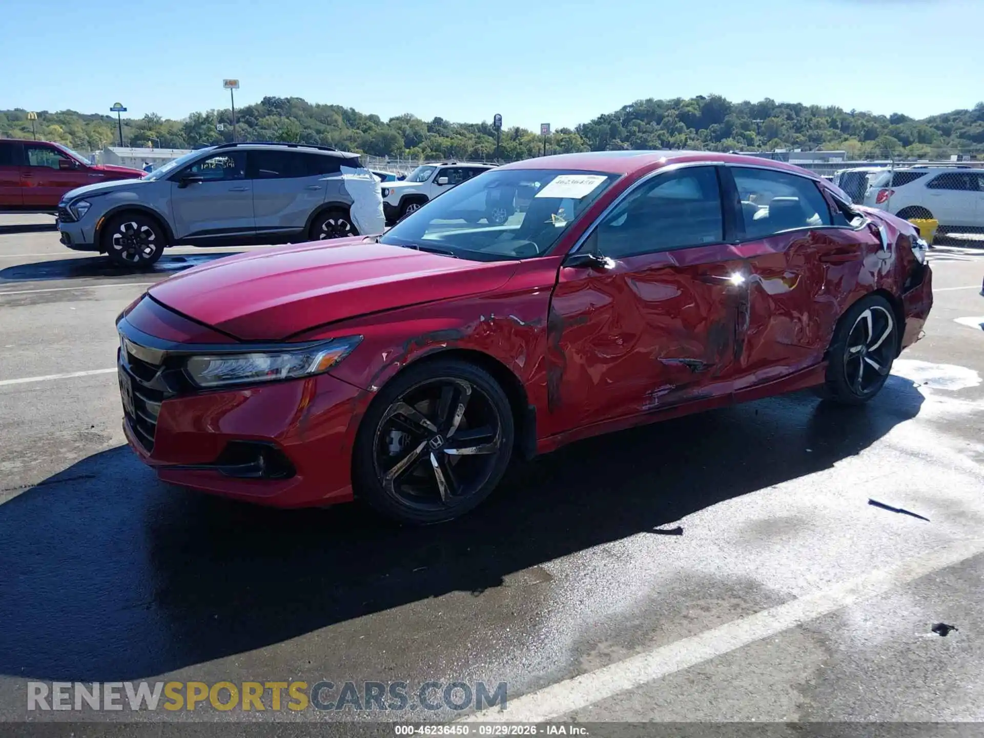 2 Photograph of a damaged car 1HGCV2F33MA006209 HONDA ACCORD 2021