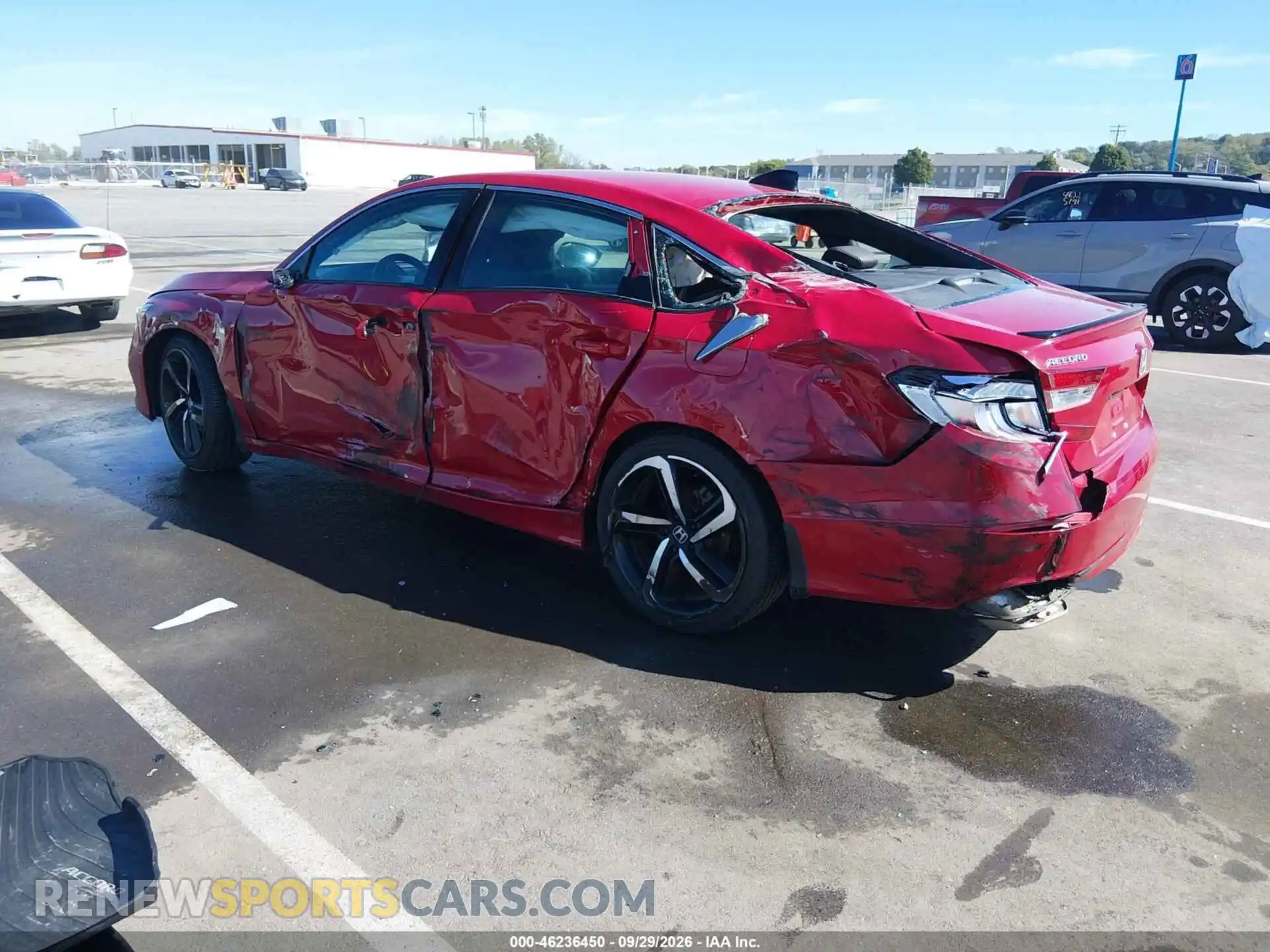 3 Photograph of a damaged car 1HGCV2F33MA006209 HONDA ACCORD 2021