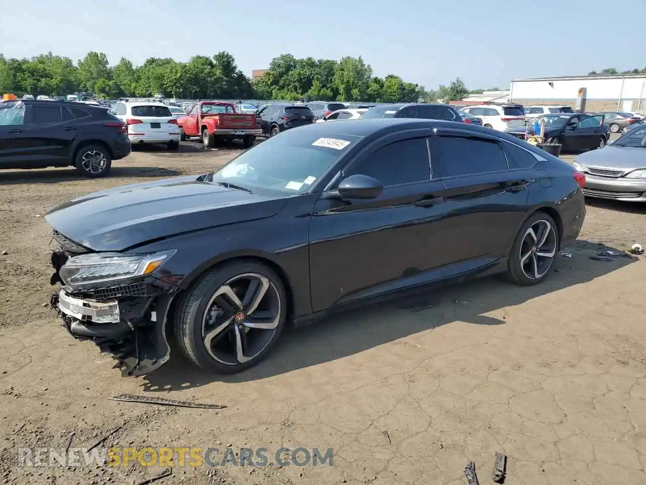1 Photograph of a damaged car 1HGCV2F33MA006632 HONDA ACCORD 2021