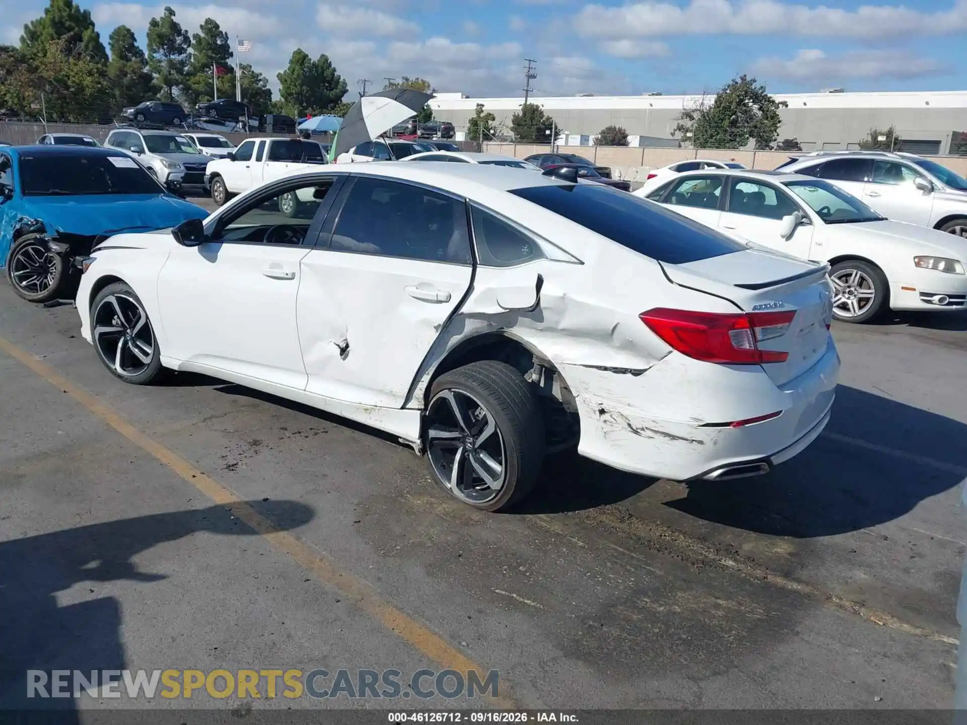 3 Photograph of a damaged car 1HGCV2F33MA007067 HONDA ACCORD 2021