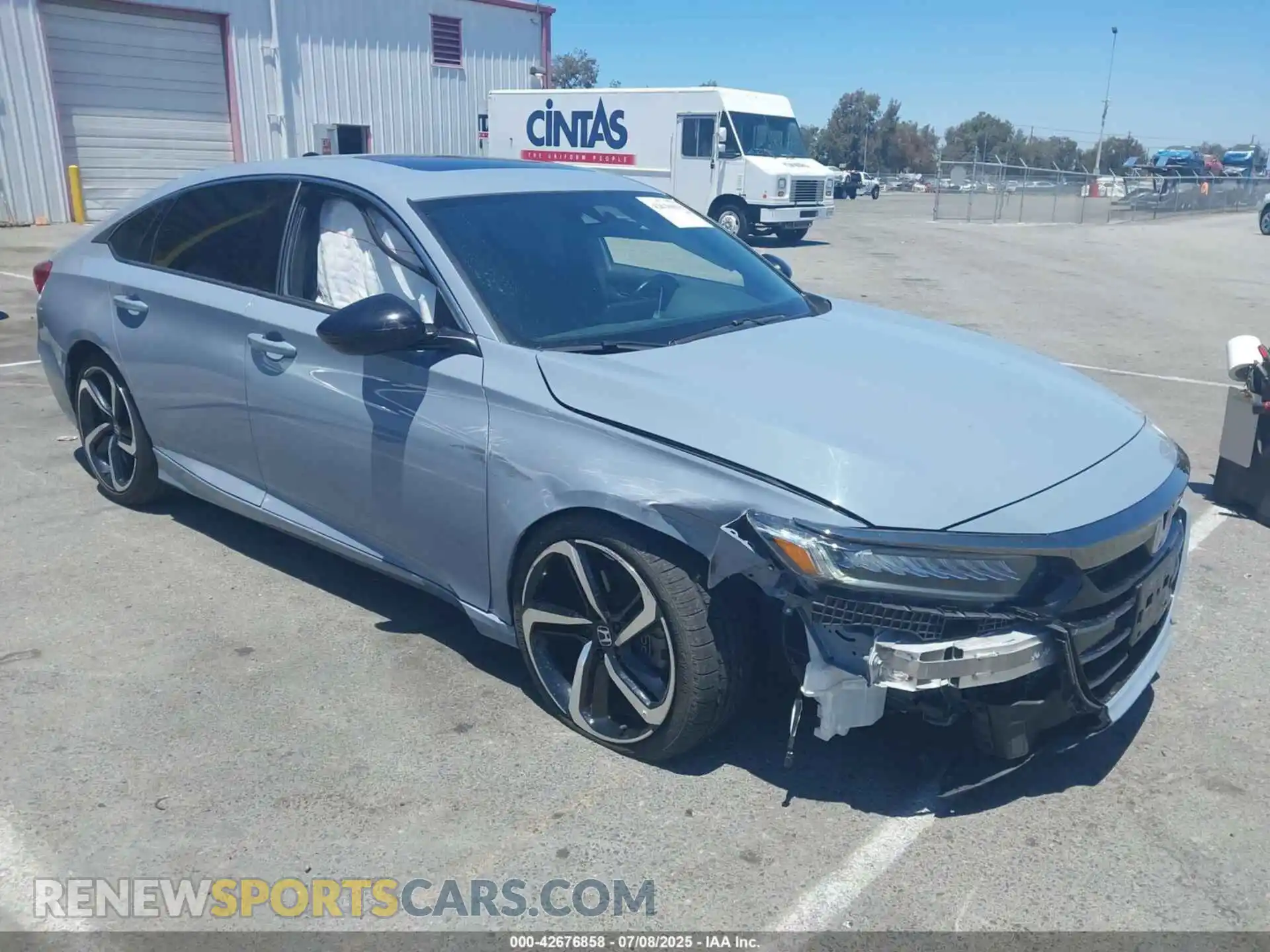1 Photograph of a damaged car 1HGCV2F33MA008414 HONDA ACCORD 2021