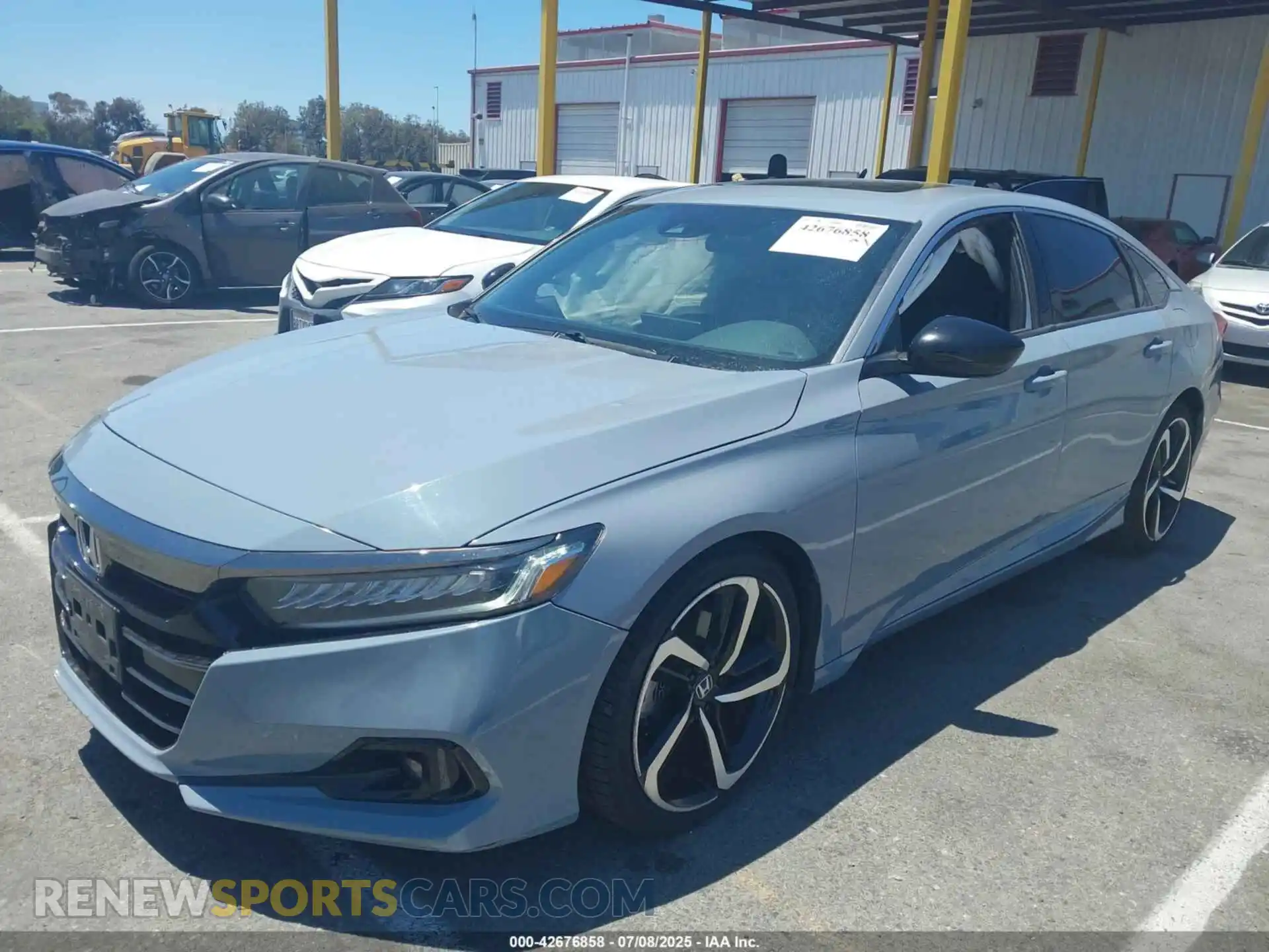 2 Photograph of a damaged car 1HGCV2F33MA008414 HONDA ACCORD 2021