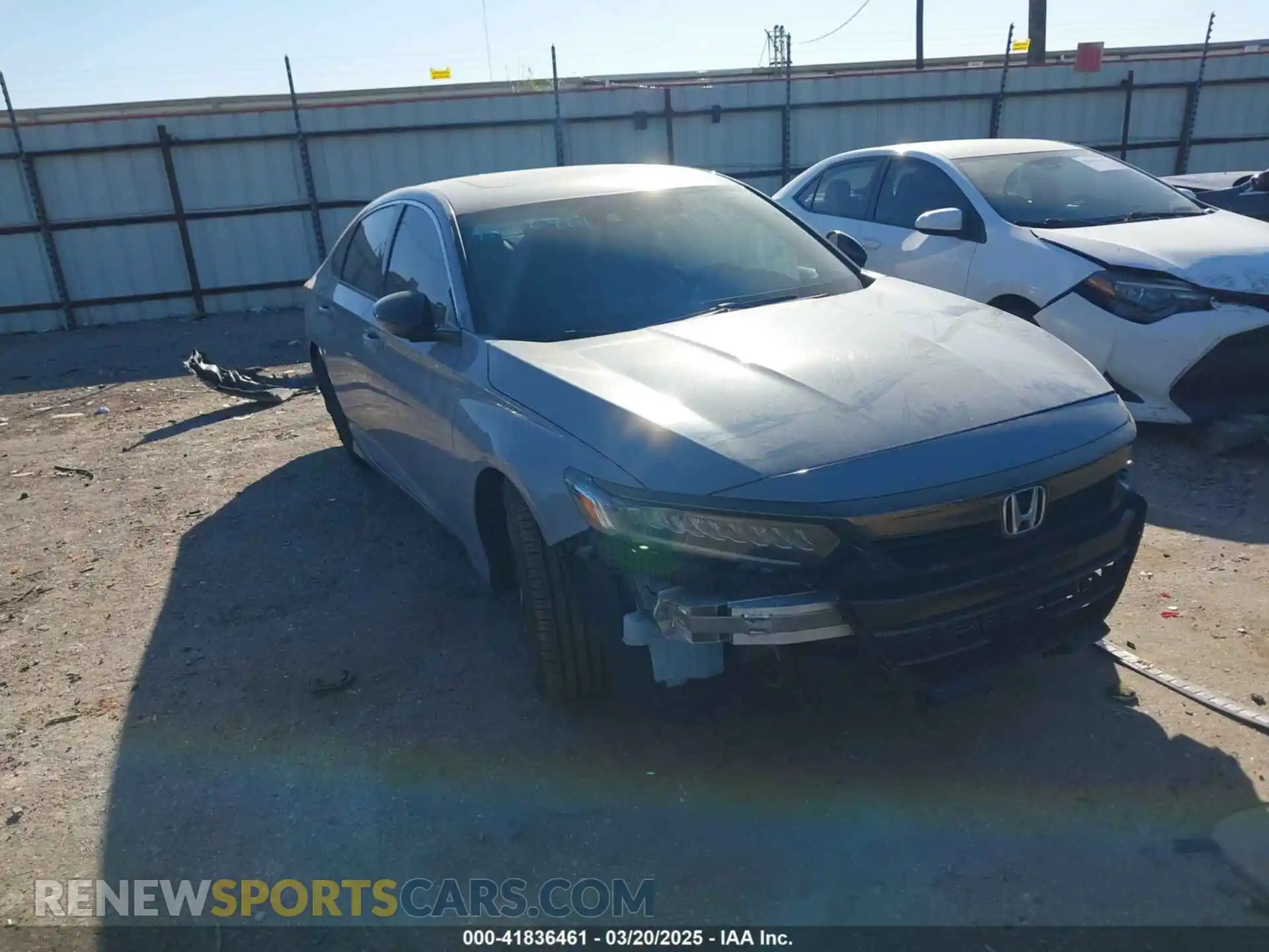 1 Photograph of a damaged car 1HGCV2F33MA029845 HONDA ACCORD 2021