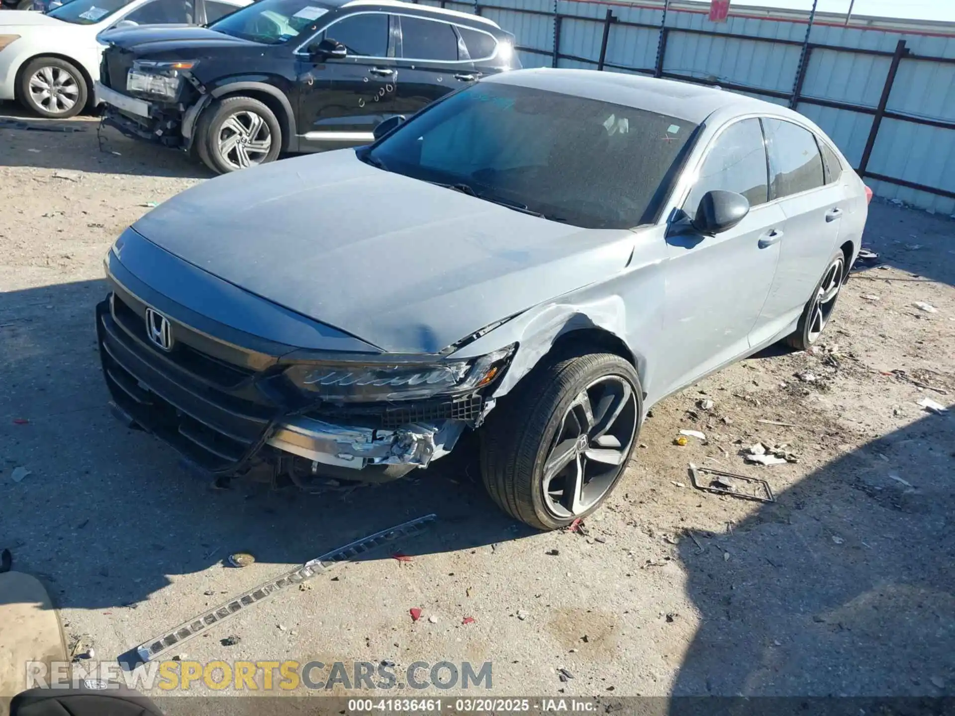 2 Photograph of a damaged car 1HGCV2F33MA029845 HONDA ACCORD 2021