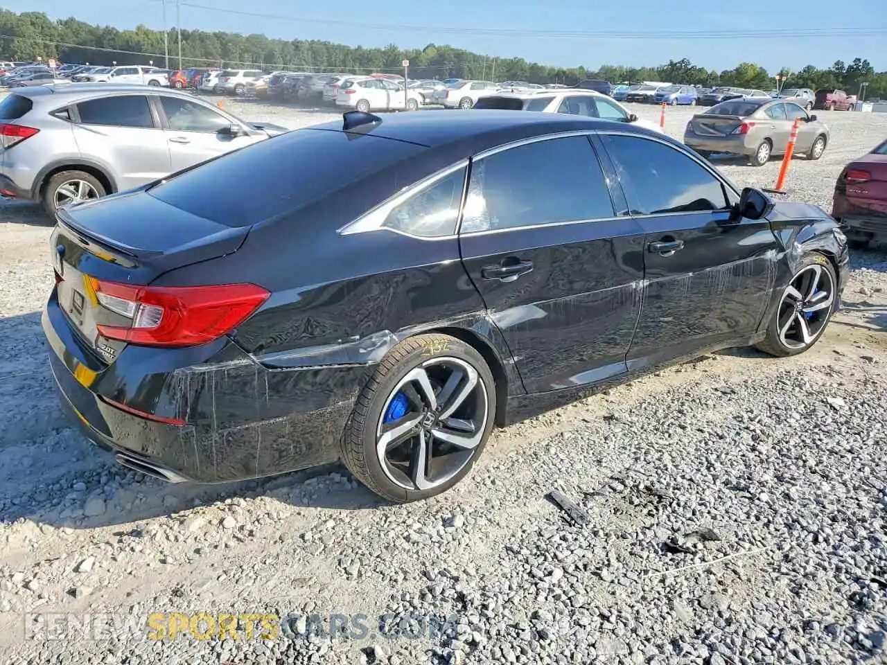 3 Photograph of a damaged car 1HGCV2F33MA032275 HONDA ACCORD 2021