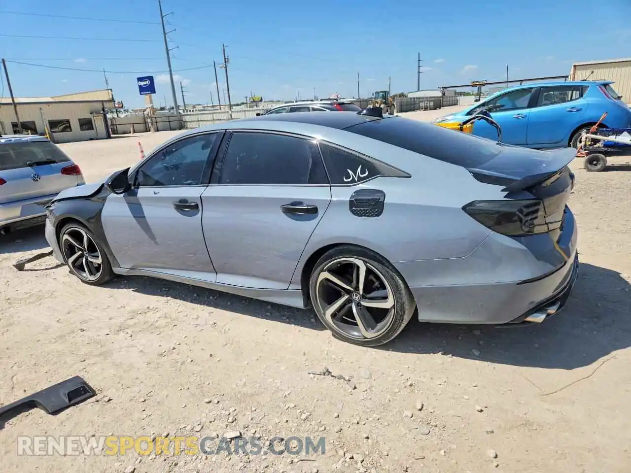 2 Фотография поврежденного автомобиля 1HGCV2F34MA001021 HONDA ACCORD 2021
