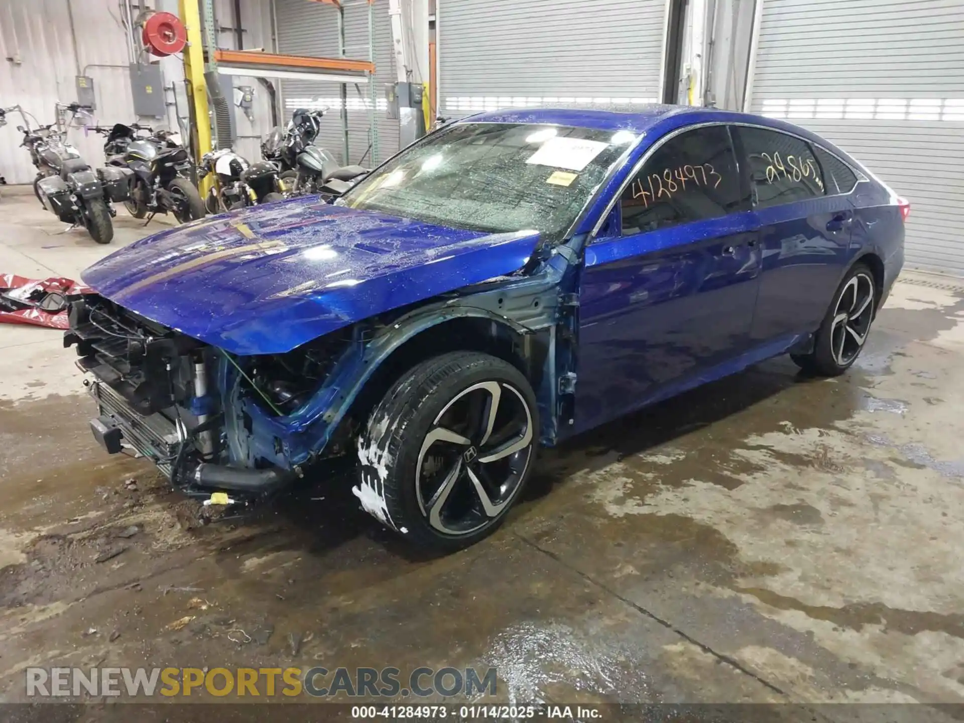 2 Photograph of a damaged car 1HGCV2F34MA002802 HONDA ACCORD 2021