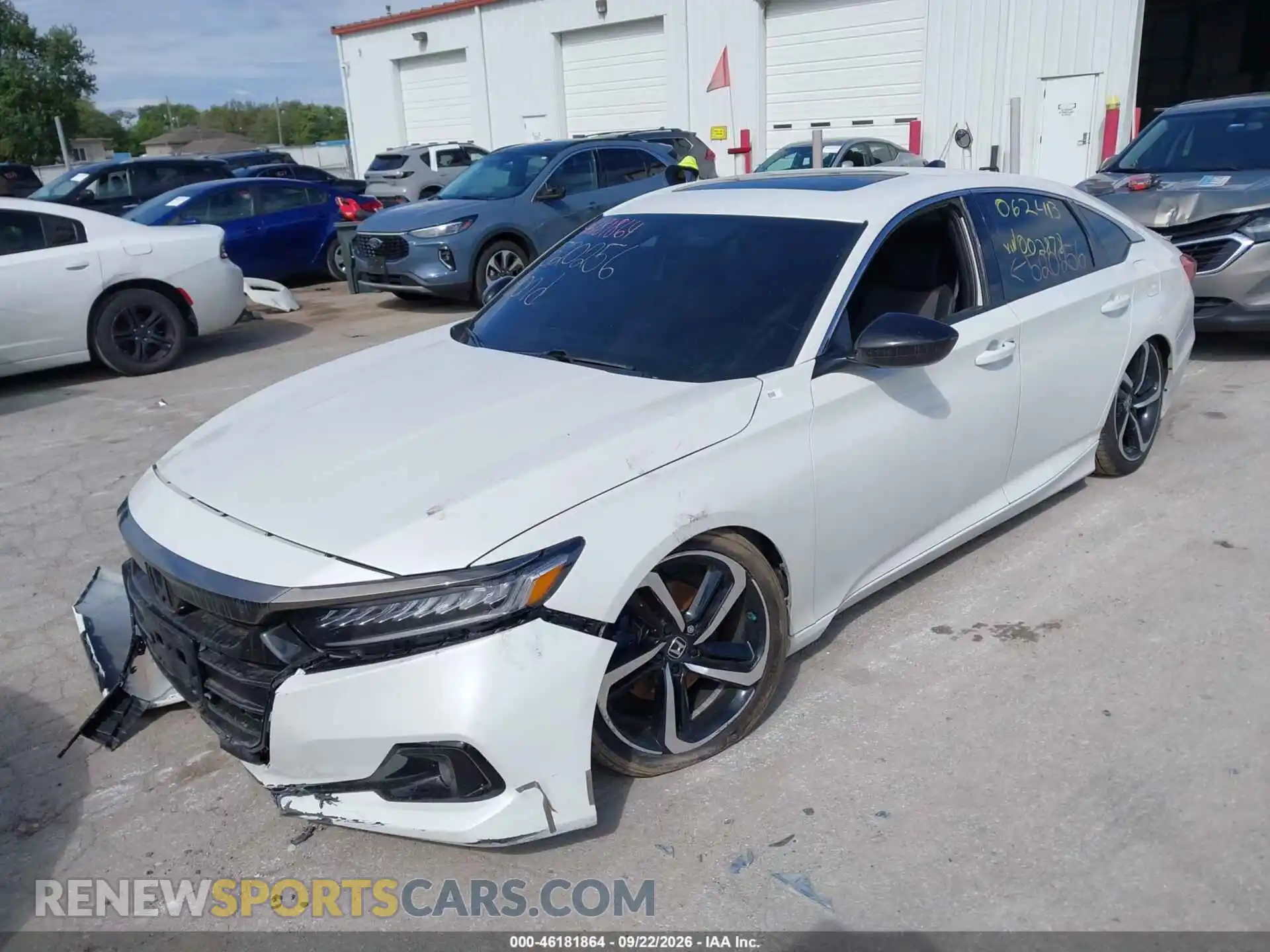 2 fotografías del automóvil dañado 1HGCV2F34MA002878 HONDA ACCORD 2021
