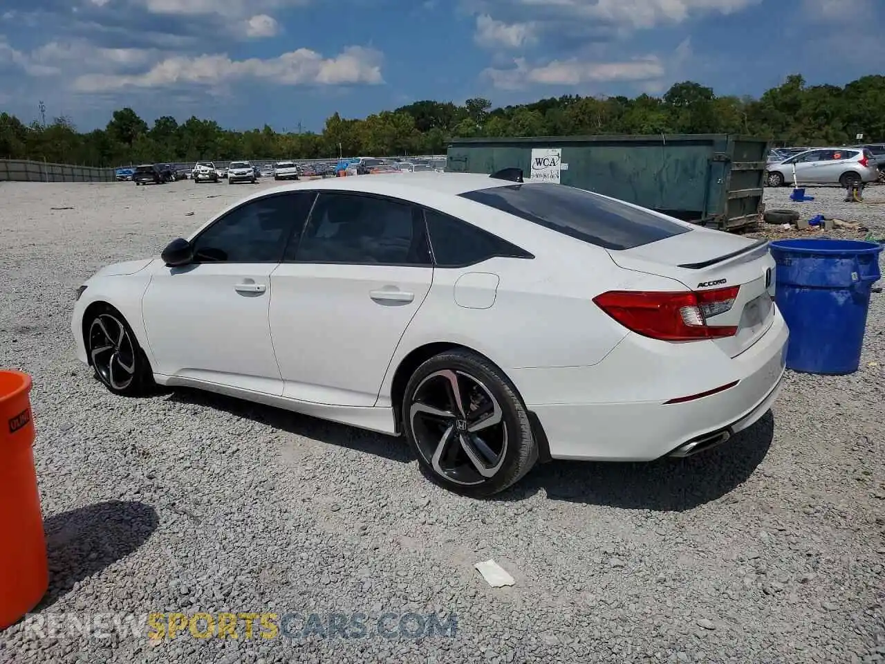 2 Photograph of a damaged car 1HGCV2F34MA003934 HONDA ACCORD 2021