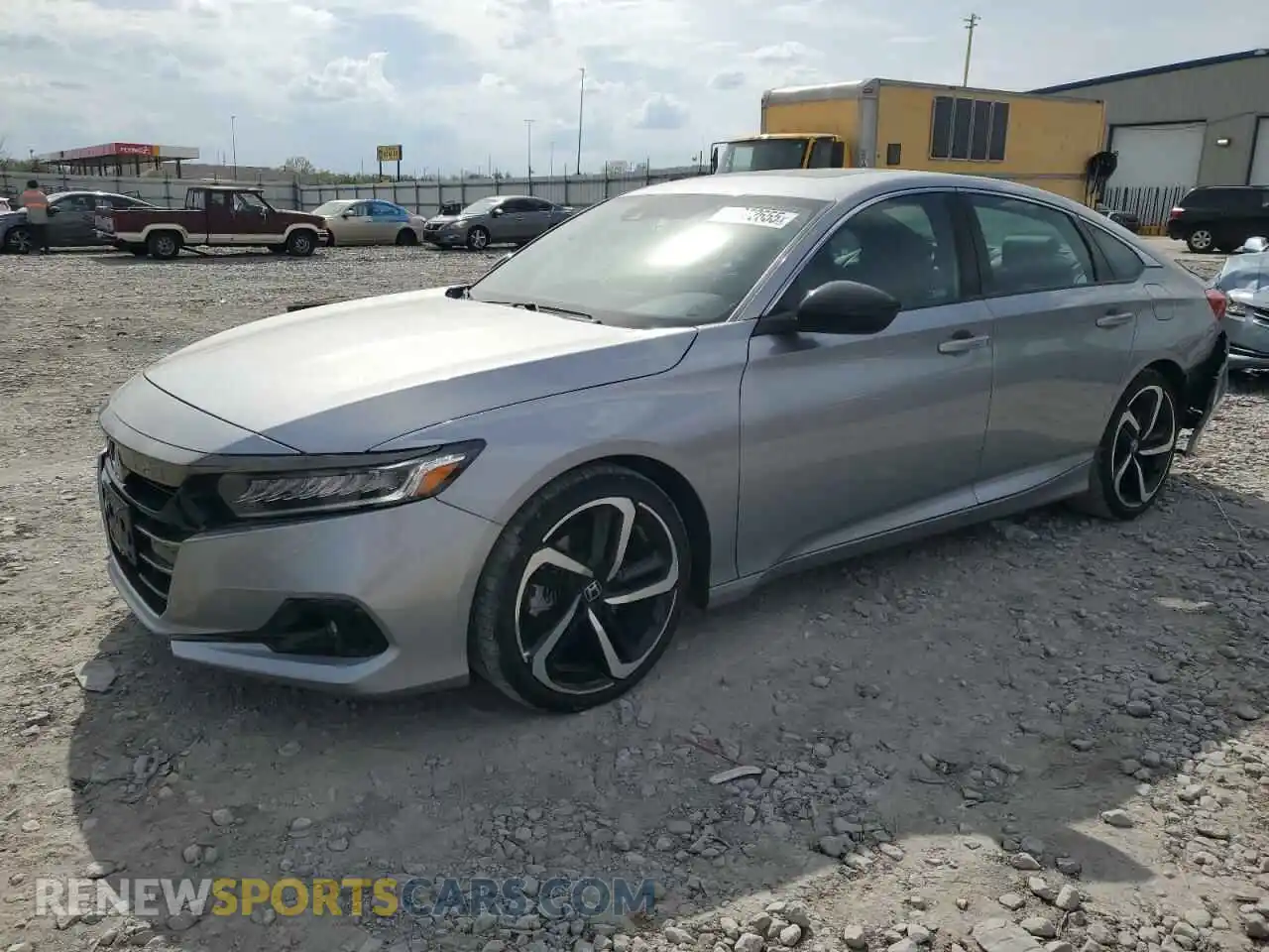 1 Photograph of a damaged car 1HGCV2F34MA004730 HONDA ACCORD 2021