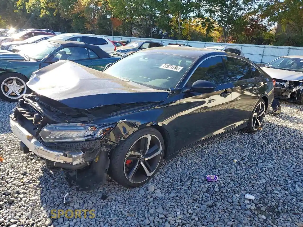 1 Photograph of a damaged car 1HGCV2F34MA006610 HONDA ACCORD 2021