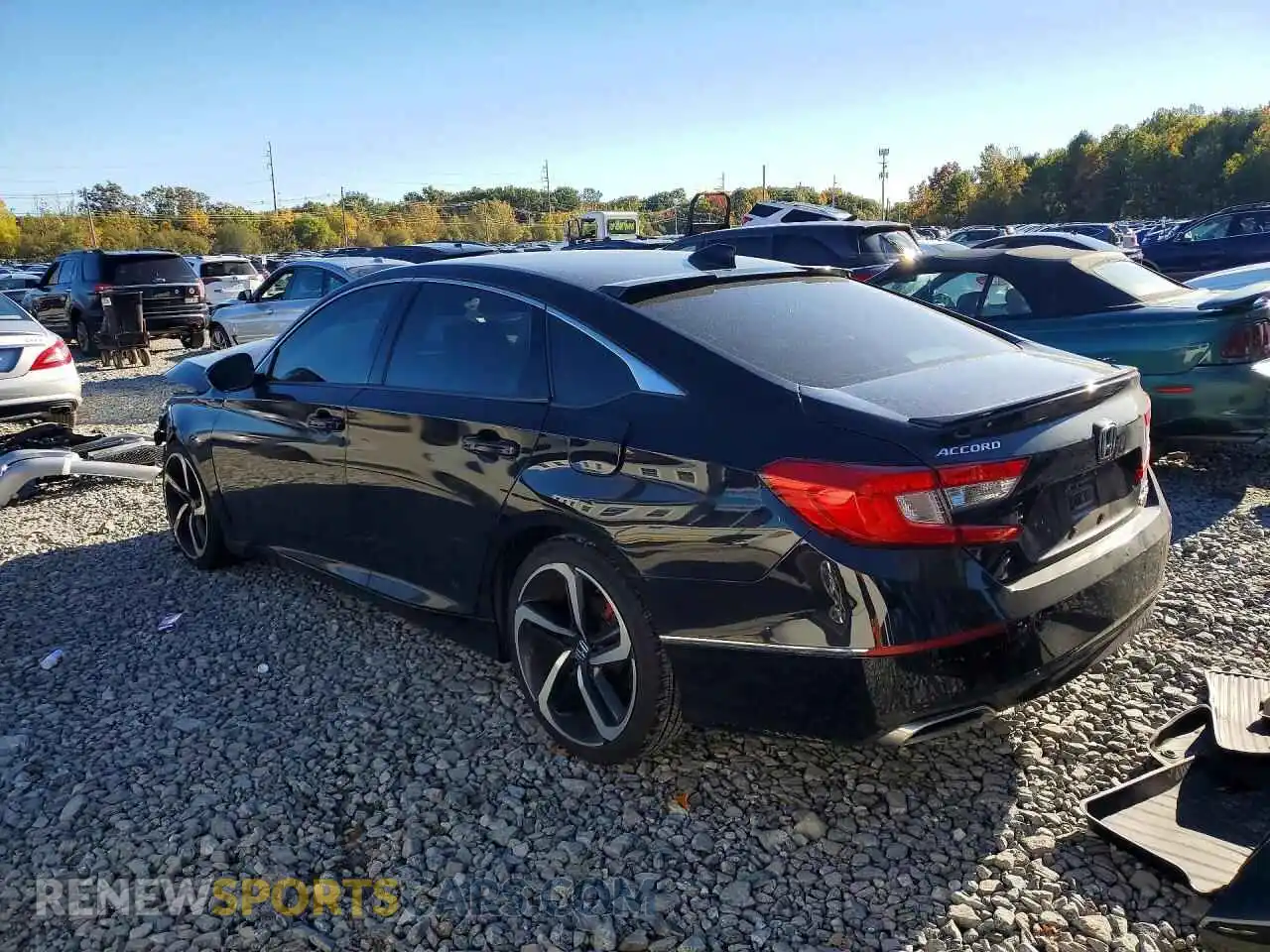 2 Photograph of a damaged car 1HGCV2F34MA006610 HONDA ACCORD 2021