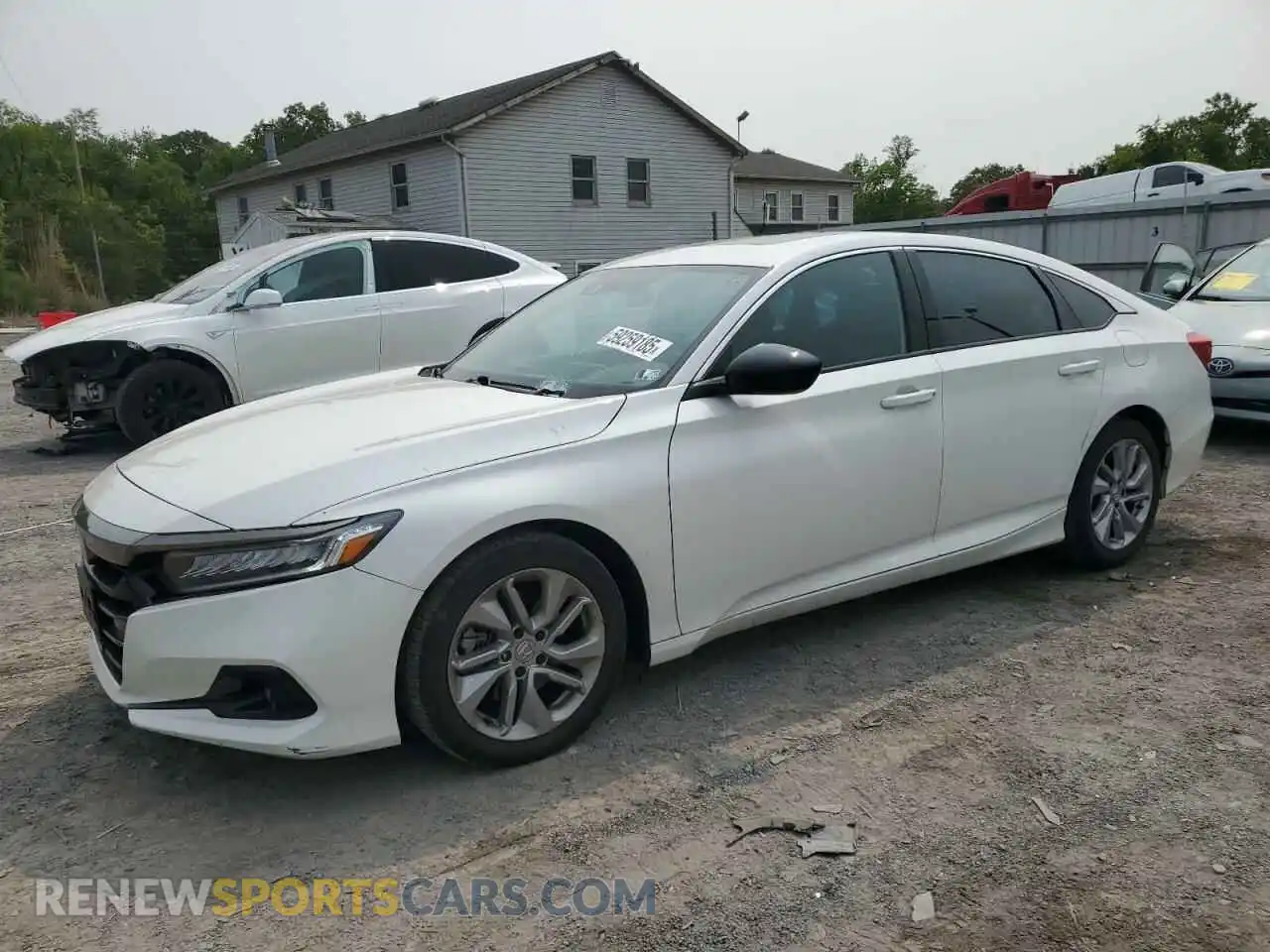 1 Photograph of a damaged car 1HGCV2F34MA008907 HONDA ACCORD 2021
