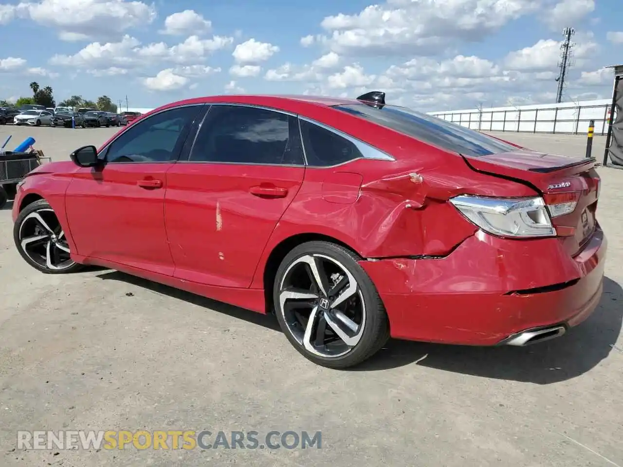2 Photograph of a damaged car 1HGCV2F34MA009846 HONDA ACCORD 2021