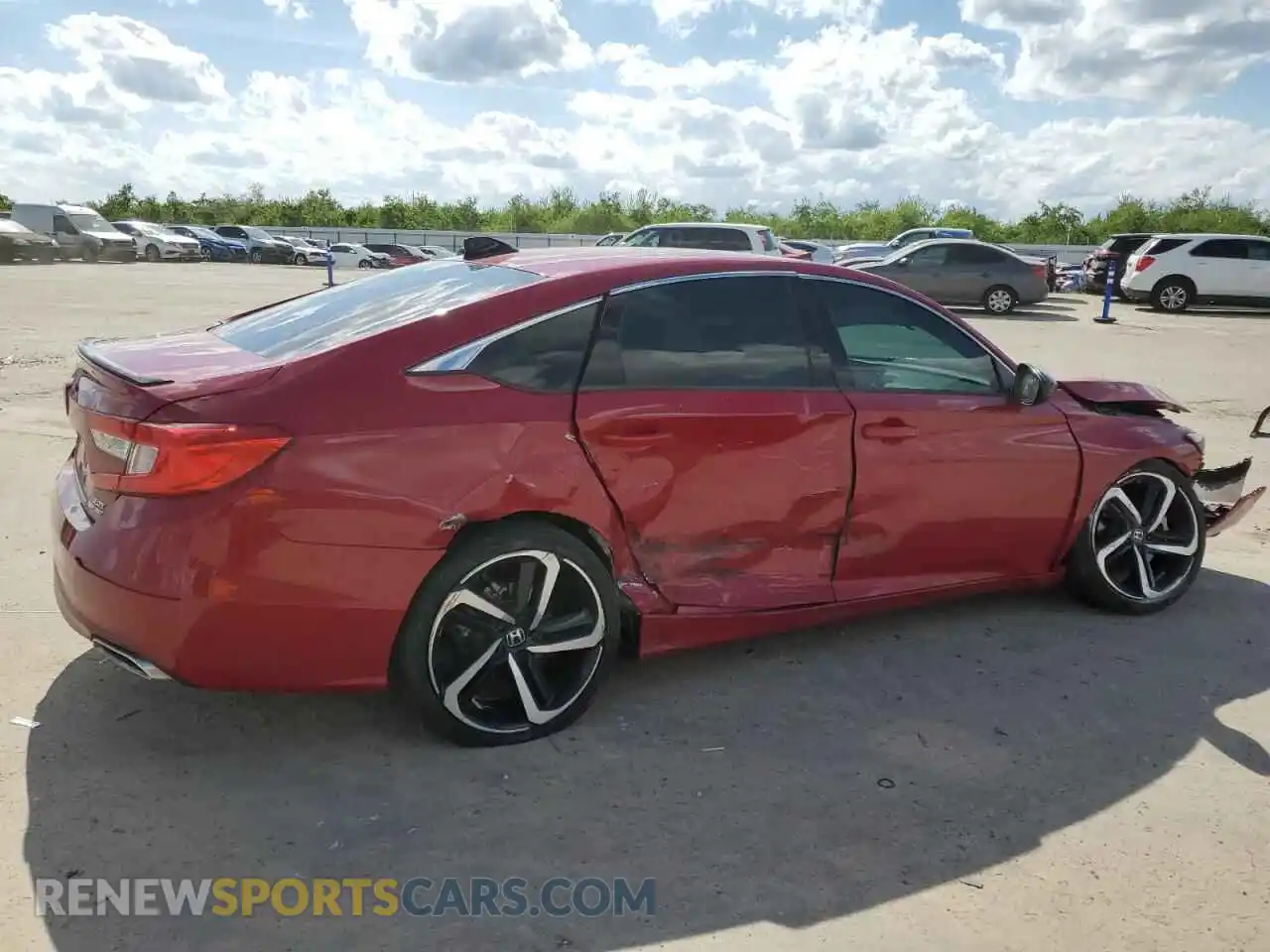 3 Photograph of a damaged car 1HGCV2F34MA009846 HONDA ACCORD 2021