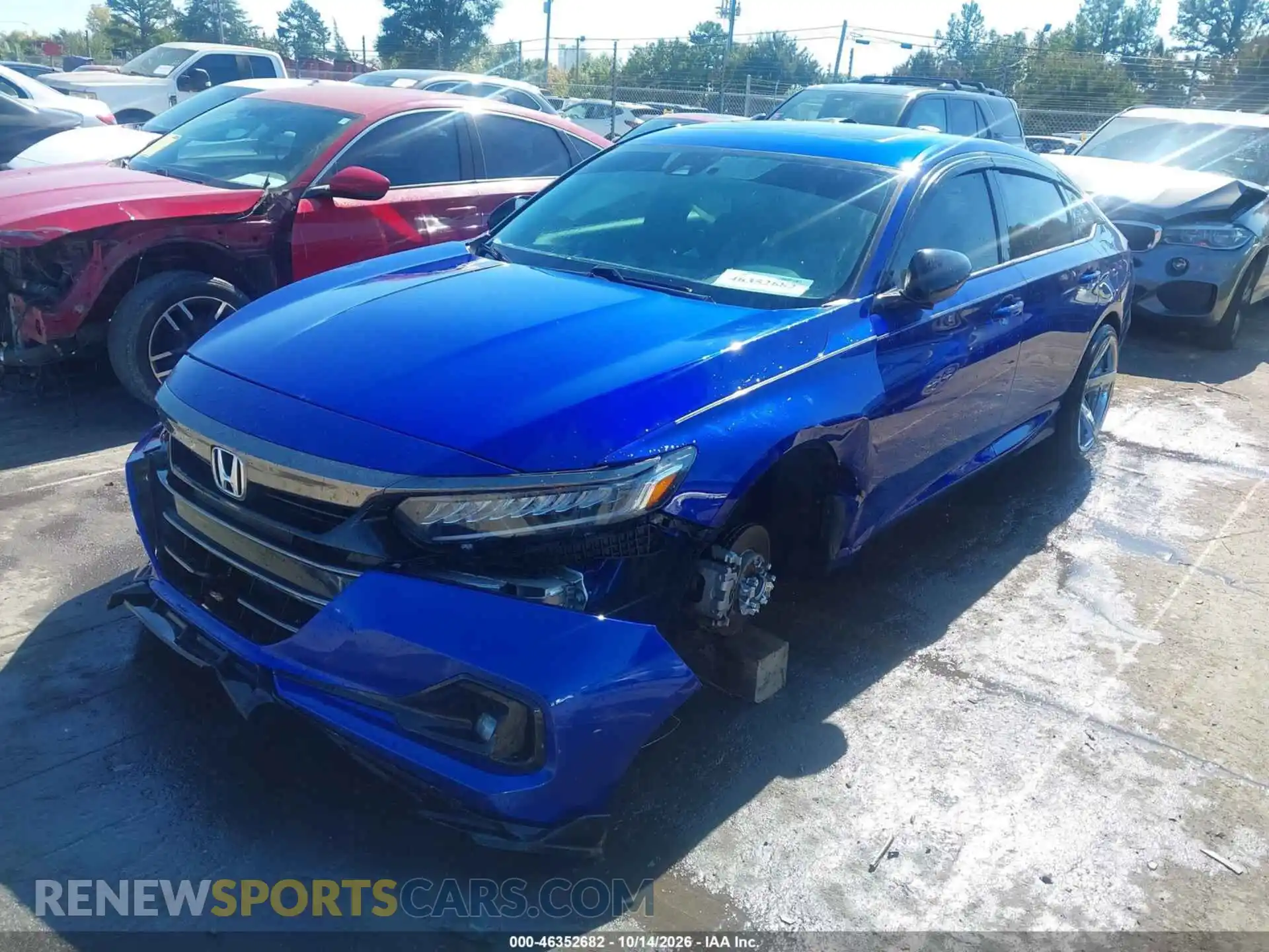 2 Фотография поврежденного автомобиля 1HGCV2F34MA017350 HONDA ACCORD 2021