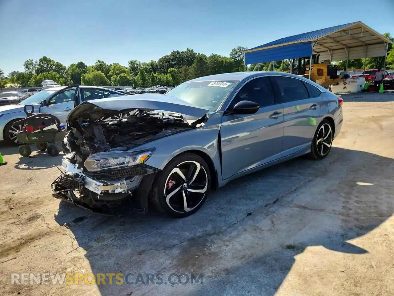 1 Фотография поврежденного автомобиля 1HGCV2F34MA023858 HONDA ACCORD 2021