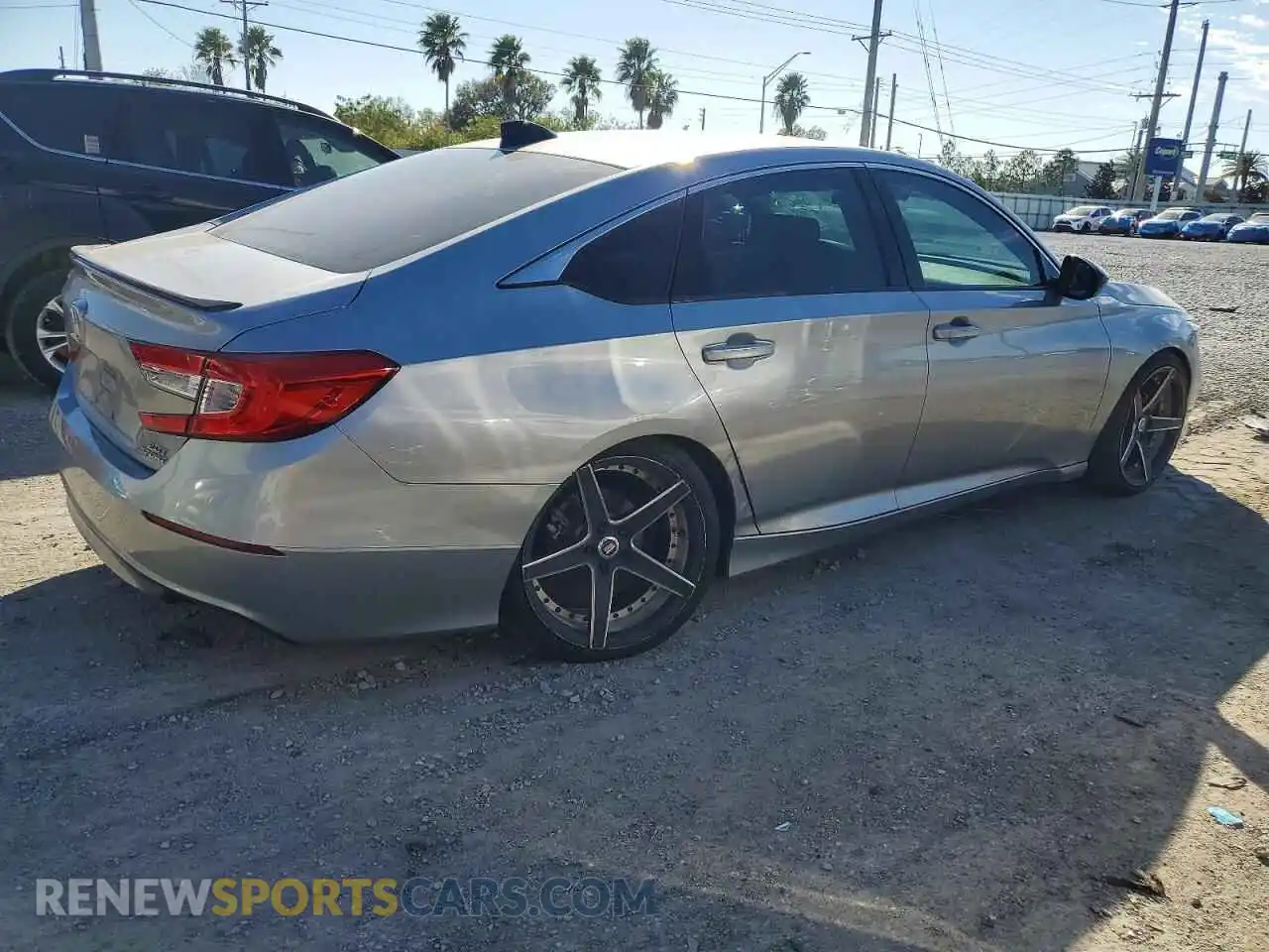 3 Photograph of a damaged car 1HGCV2F34MA025271 HONDA ACCORD 2021