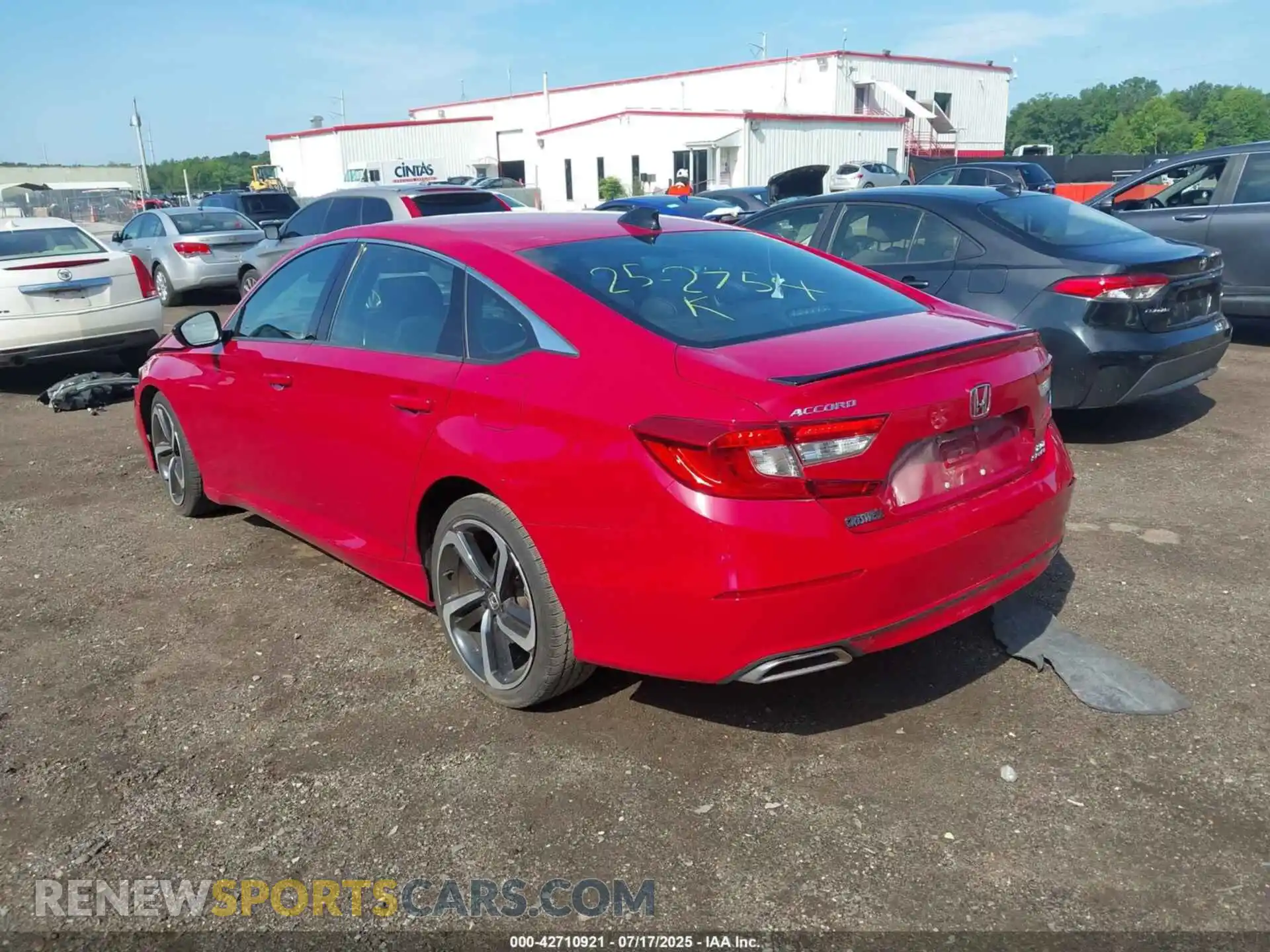 3 Photograph of a damaged car 1HGCV2F34MA025593 HONDA ACCORD 2021