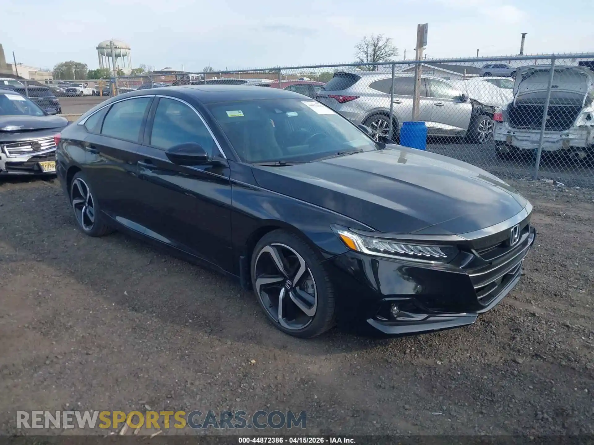 1 Photograph of a damaged car 1HGCV2F34MA028543 HONDA ACCORD 2021