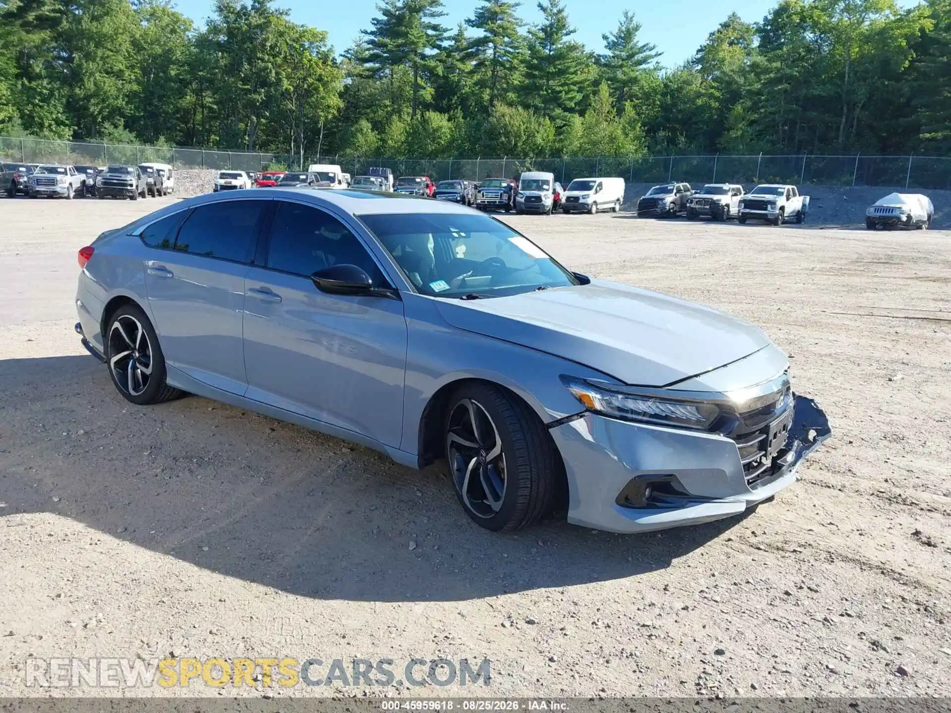 1 Photograph of a damaged car 1HGCV2F35MA002663 HONDA ACCORD 2021