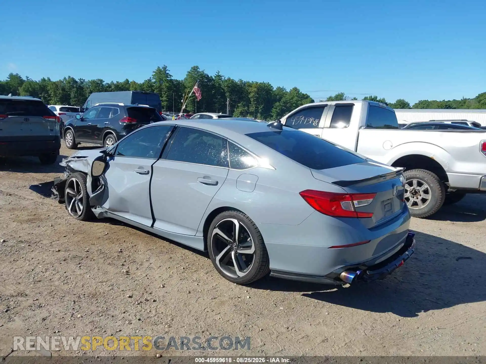 3 Photograph of a damaged car 1HGCV2F35MA002663 HONDA ACCORD 2021