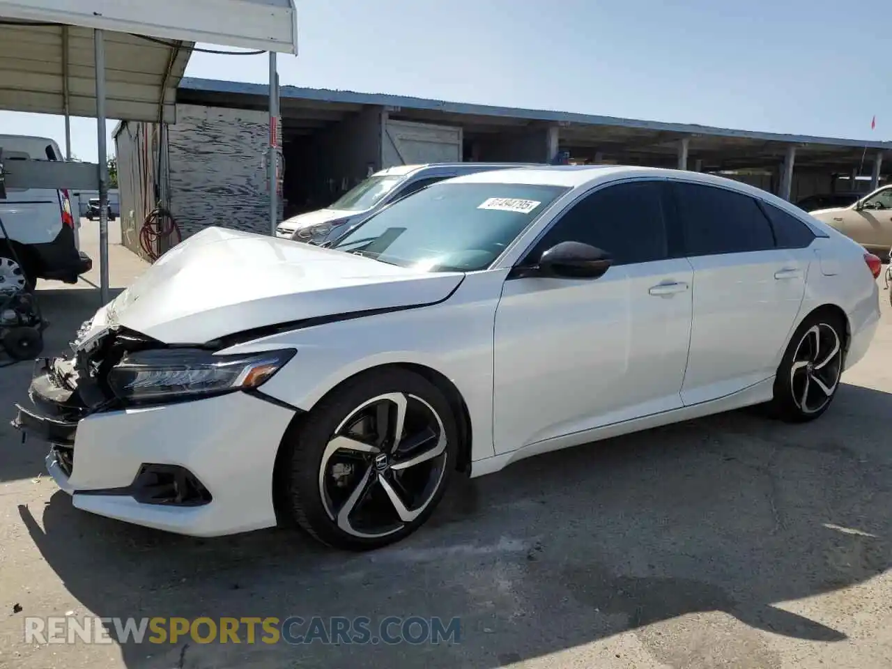 1 Photograph of a damaged car 1HGCV2F35MA016935 HONDA ACCORD 2021