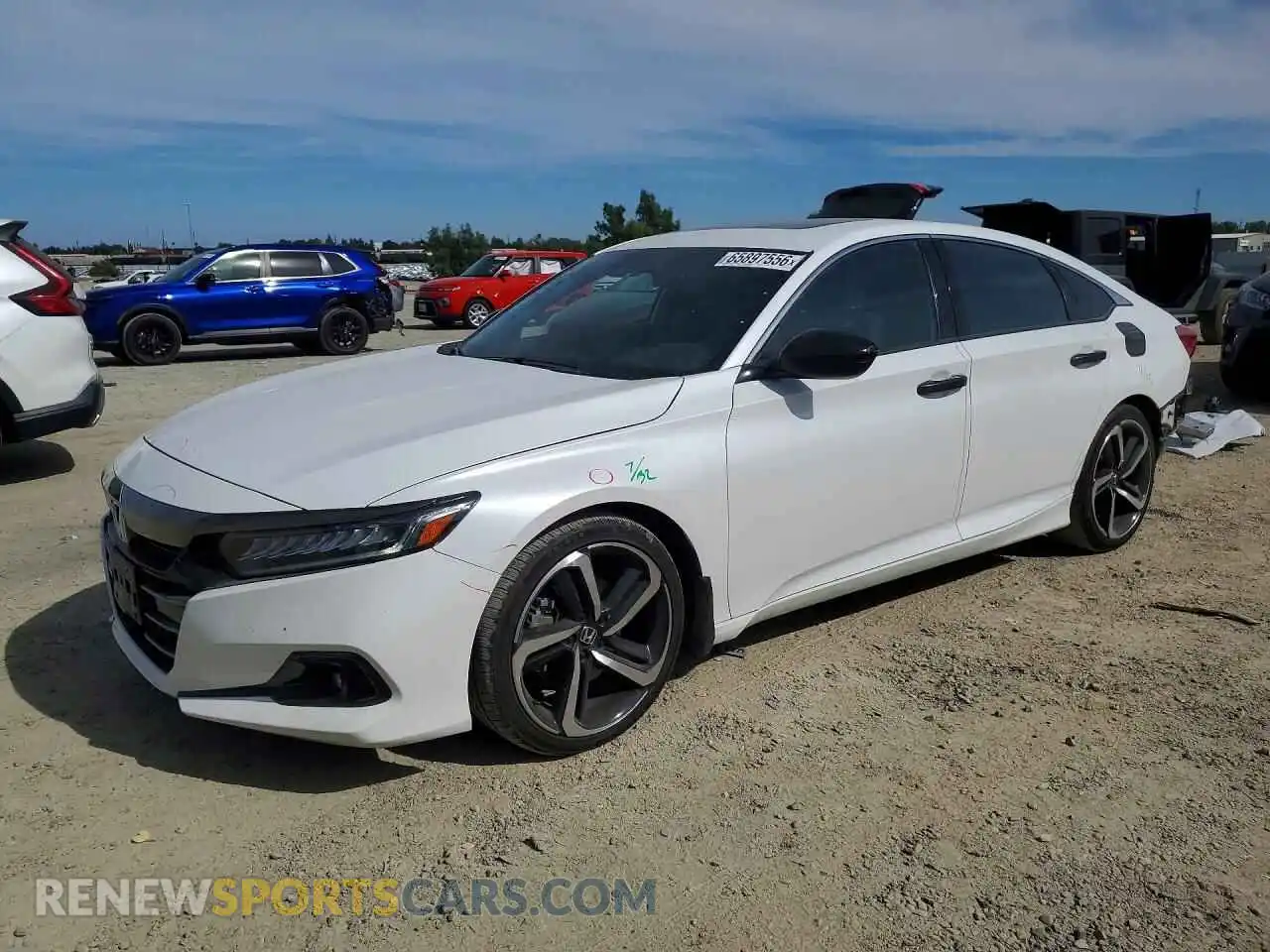 1 Фотография поврежденного автомобиля 1HGCV2F35MA019883 HONDA ACCORD 2021
