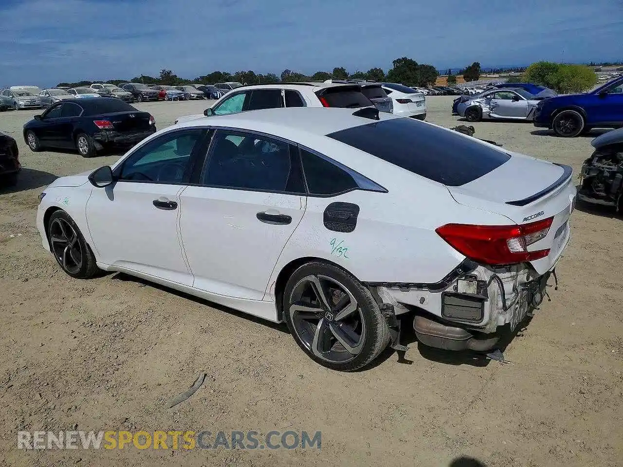 2 Фотография поврежденного автомобиля 1HGCV2F35MA019883 HONDA ACCORD 2021
