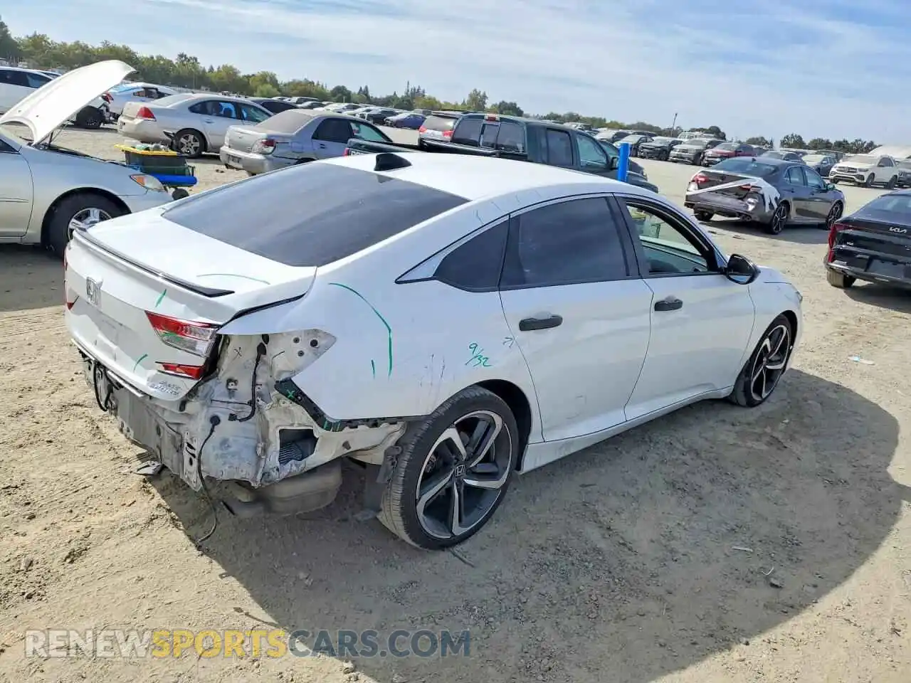 3 Фотография поврежденного автомобиля 1HGCV2F35MA019883 HONDA ACCORD 2021