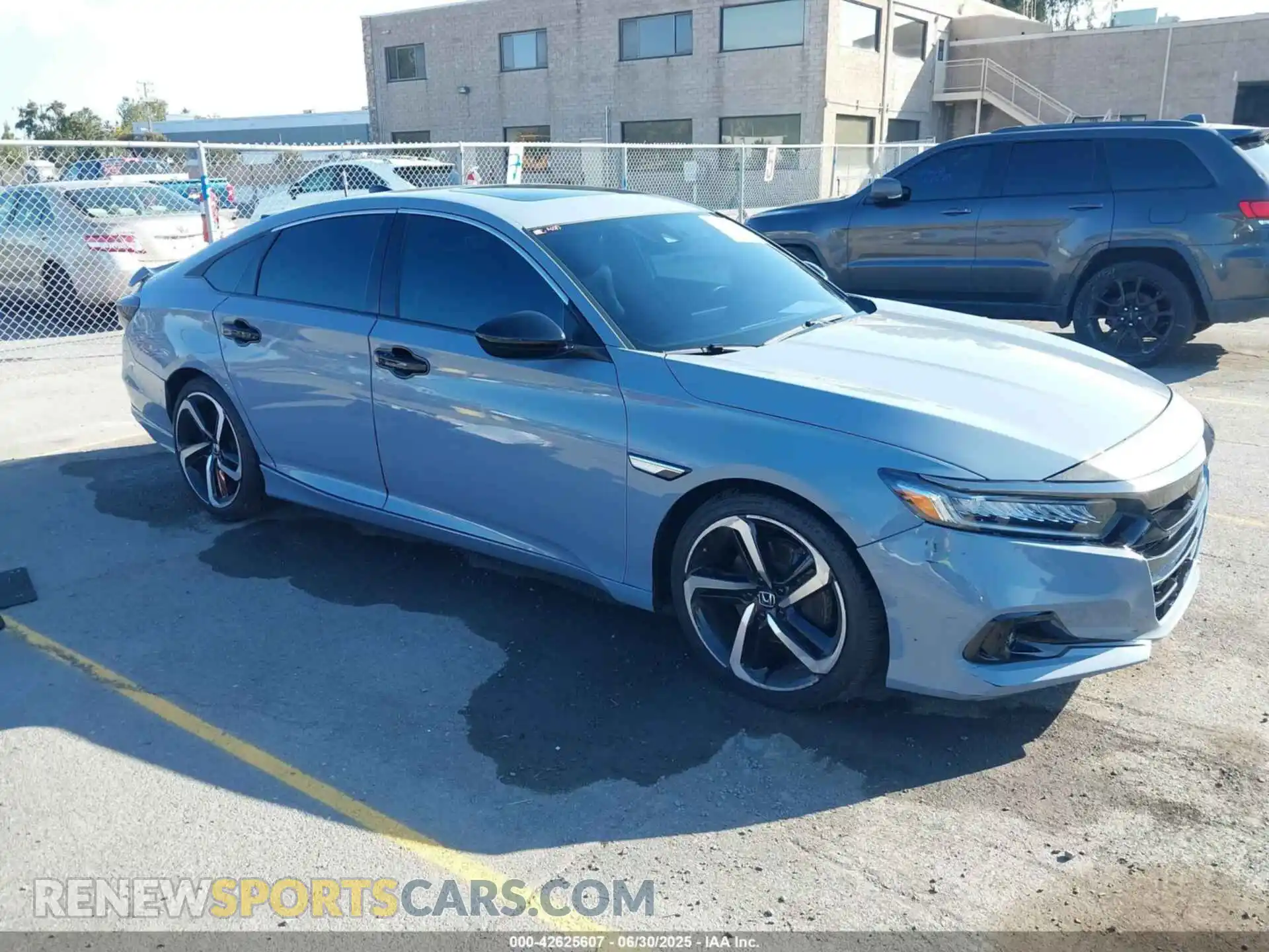 1 Photograph of a damaged car 1HGCV2F35MA024422 HONDA ACCORD 2021