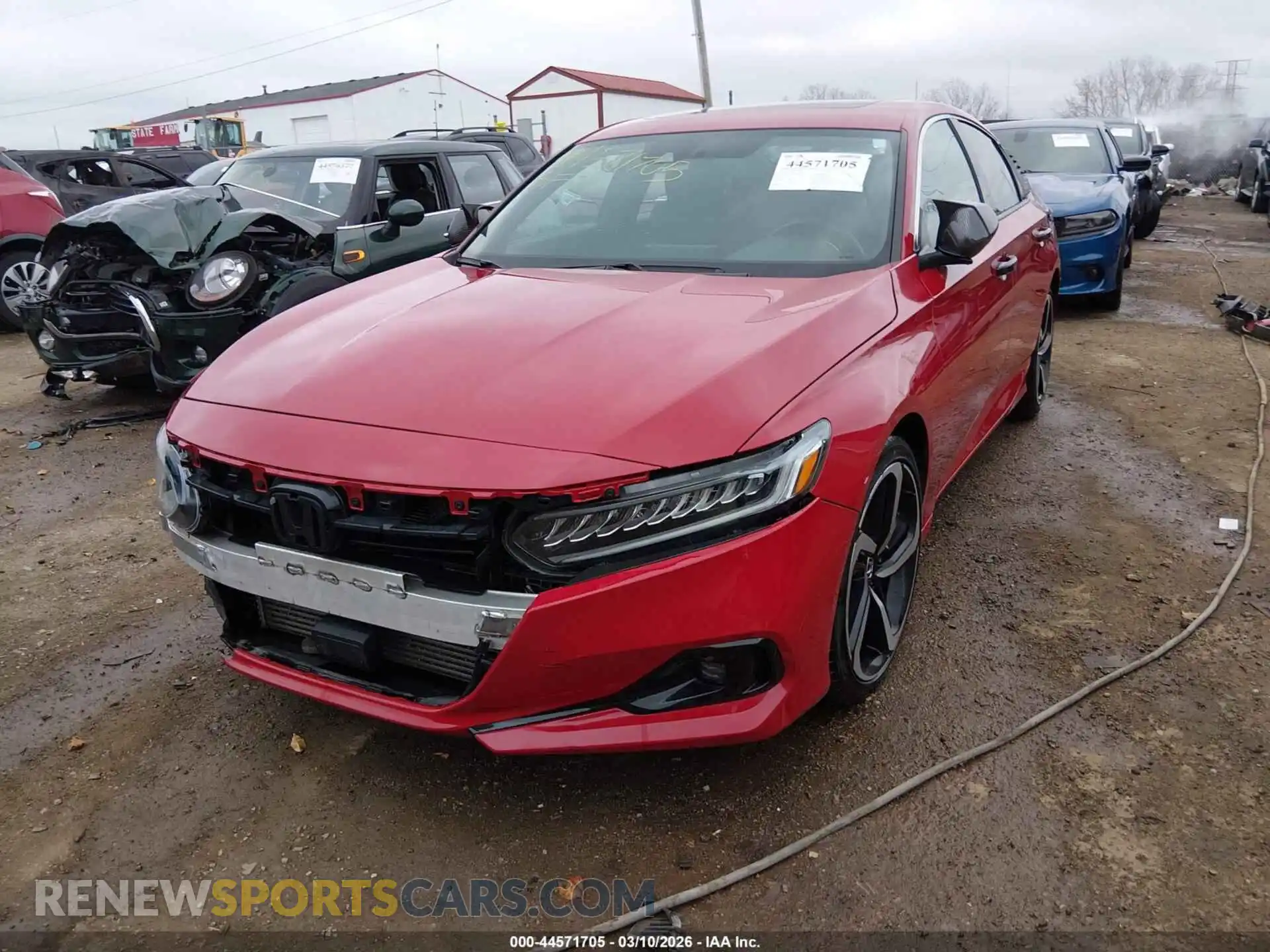 2 Photograph of a damaged car 1HGCV2F35MA028163 HONDA ACCORD 2021